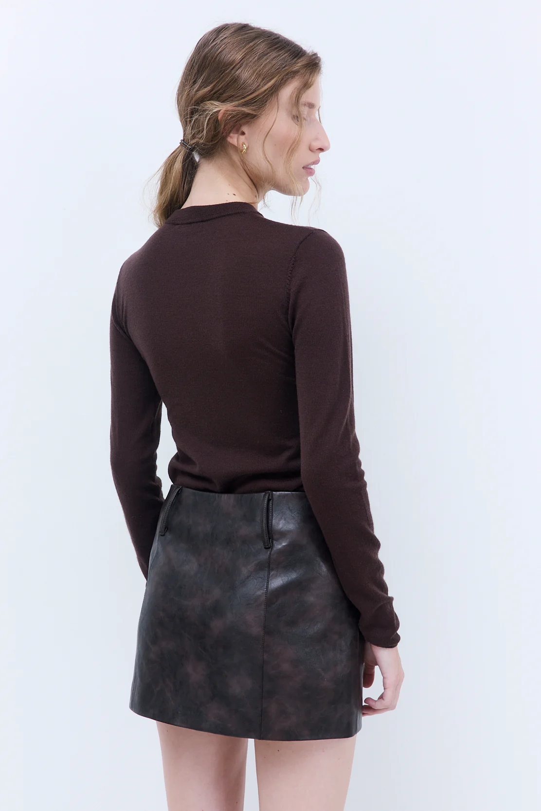 Merino Wool Crewneck Top - Image 5
