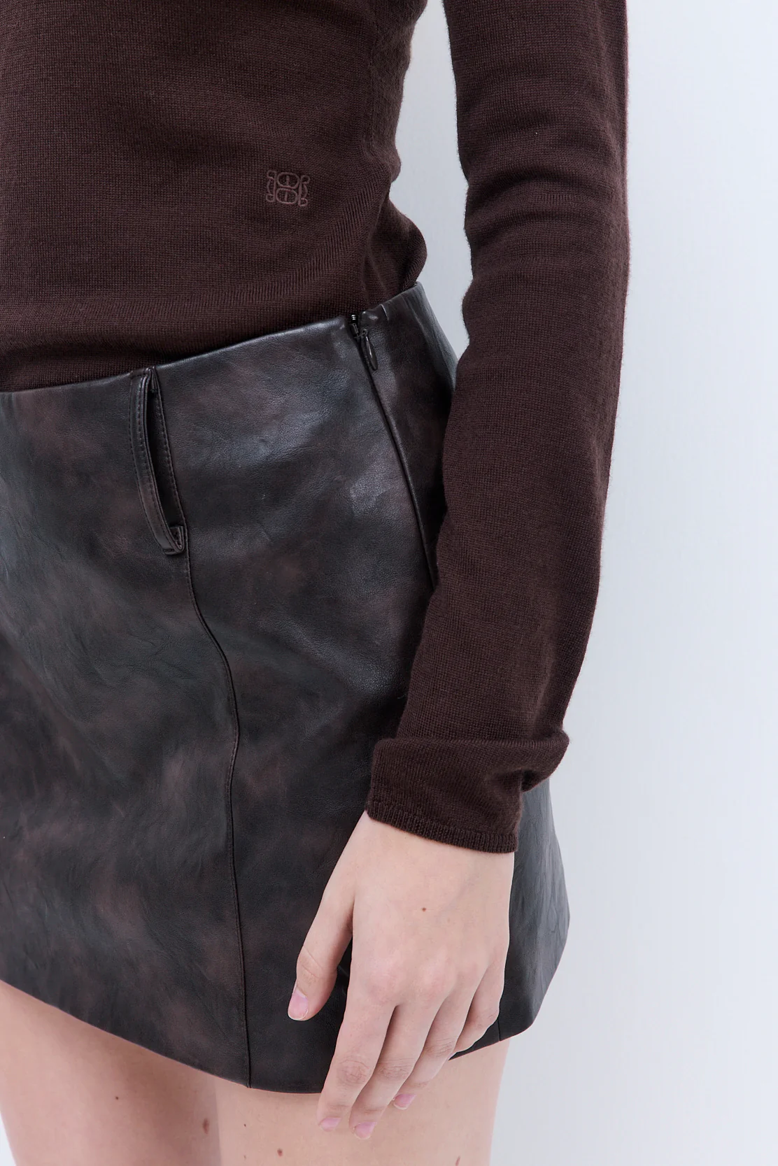 Merino Wool Crewneck Top - Image 7