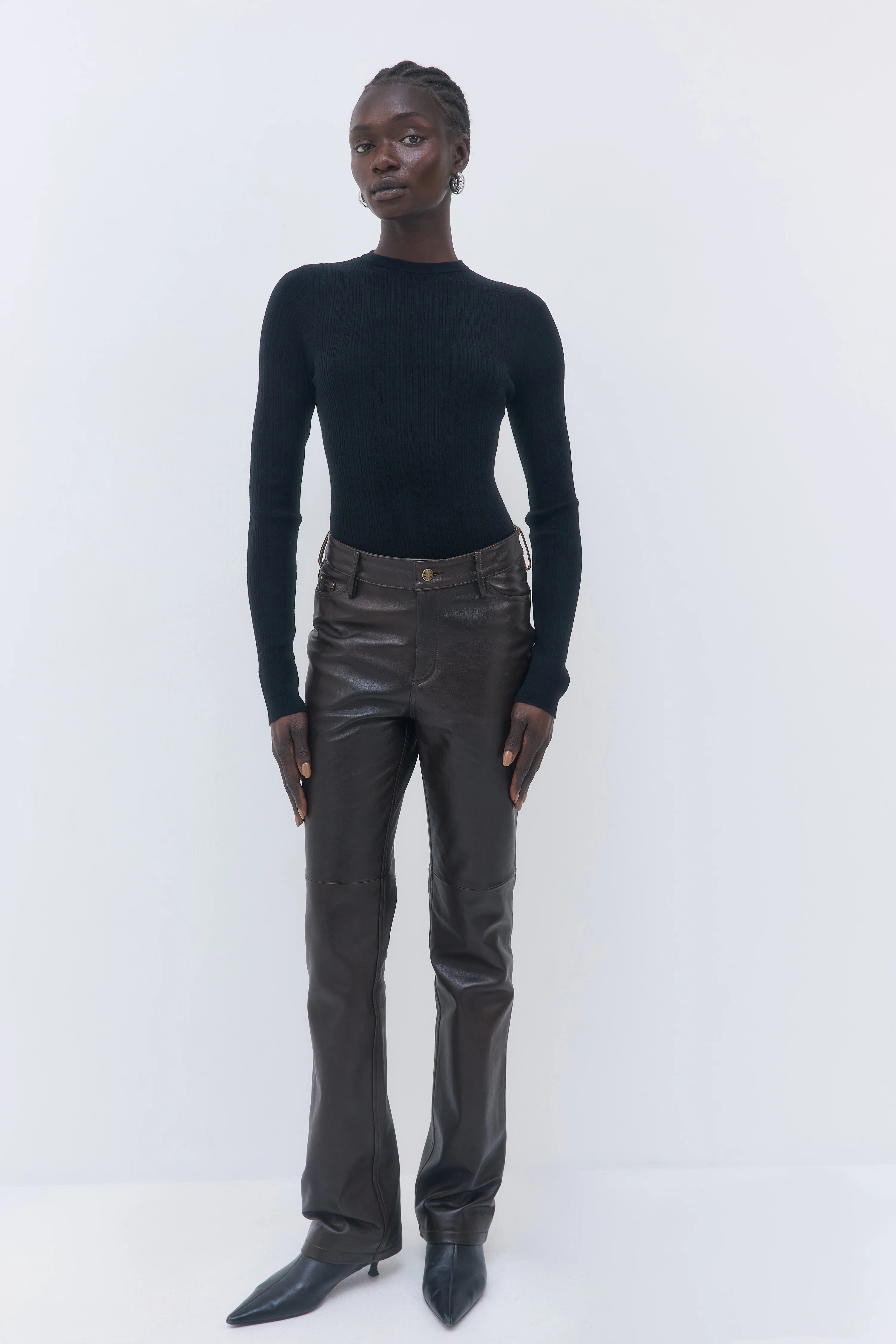 Merino Wool Loose Crewneck - Image 2