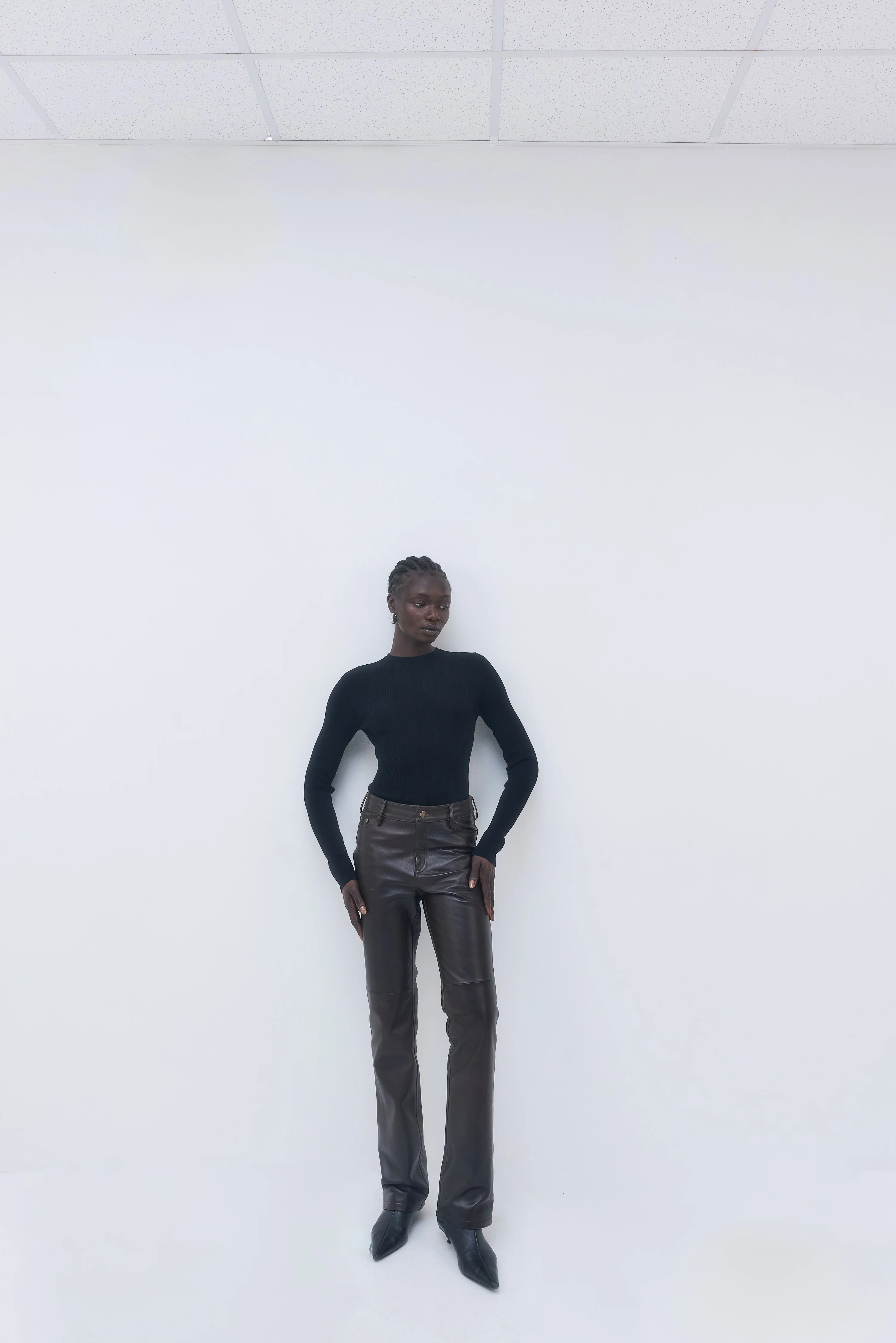 Merino Wool Loose Crewneck - Image 3