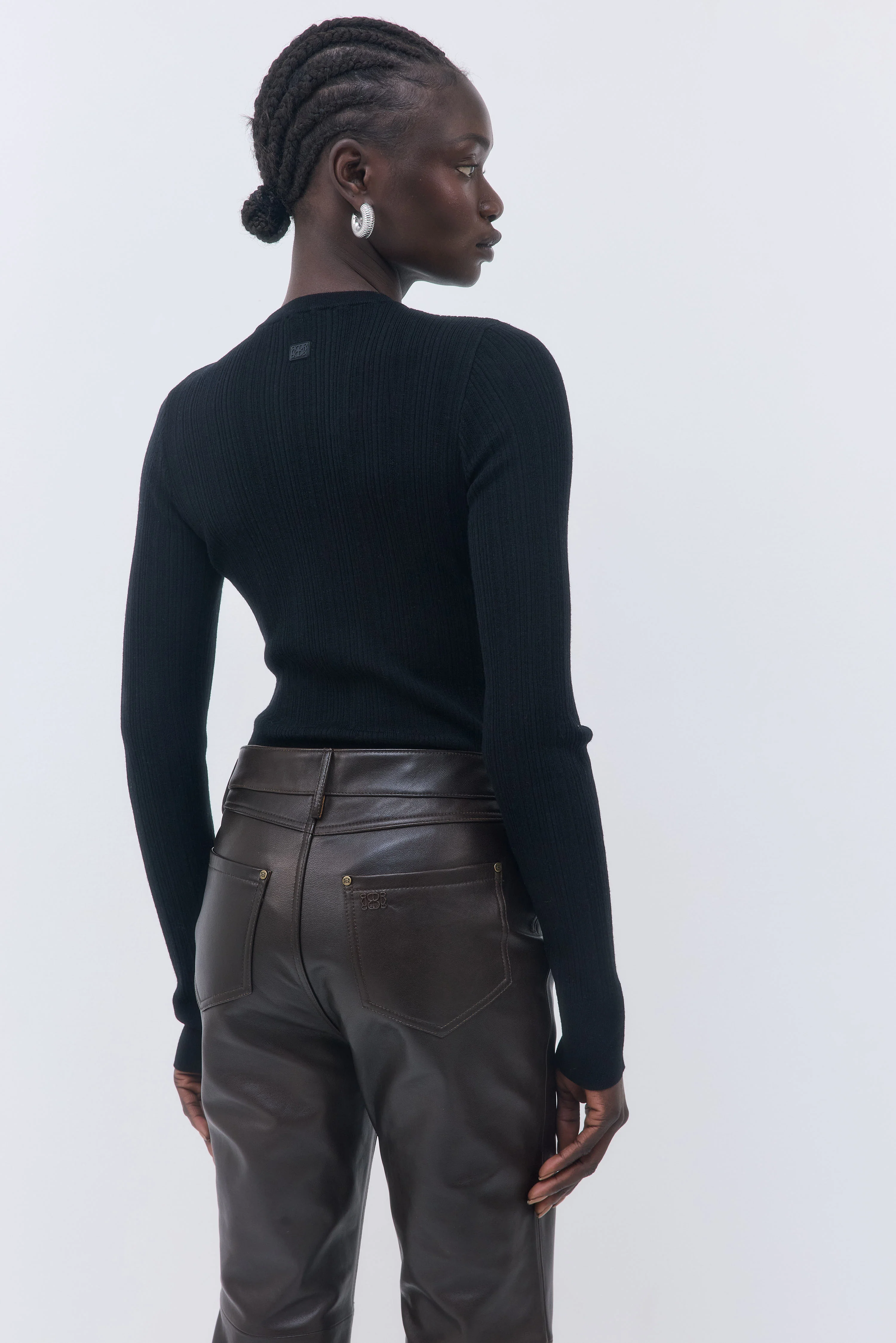 Merino Wool Loose Crewneck - Image 5