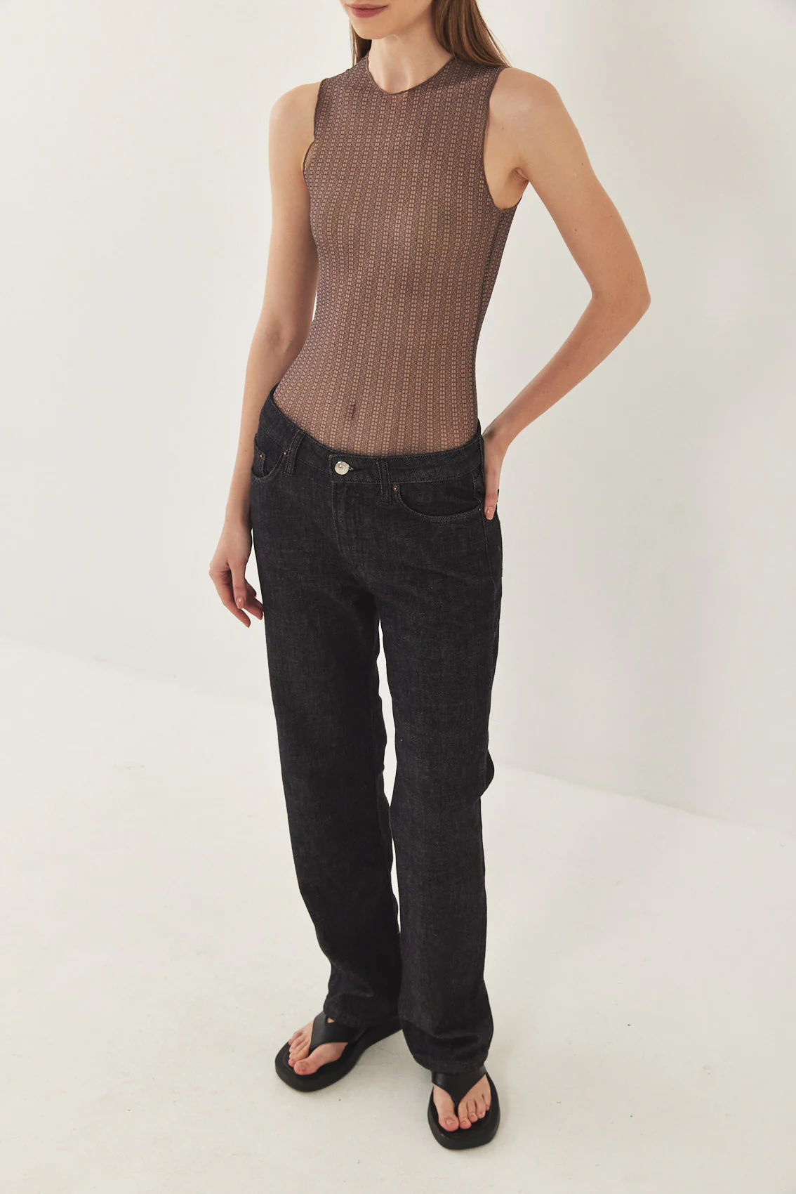 DR Logo Mesh Muscle T - Image 3