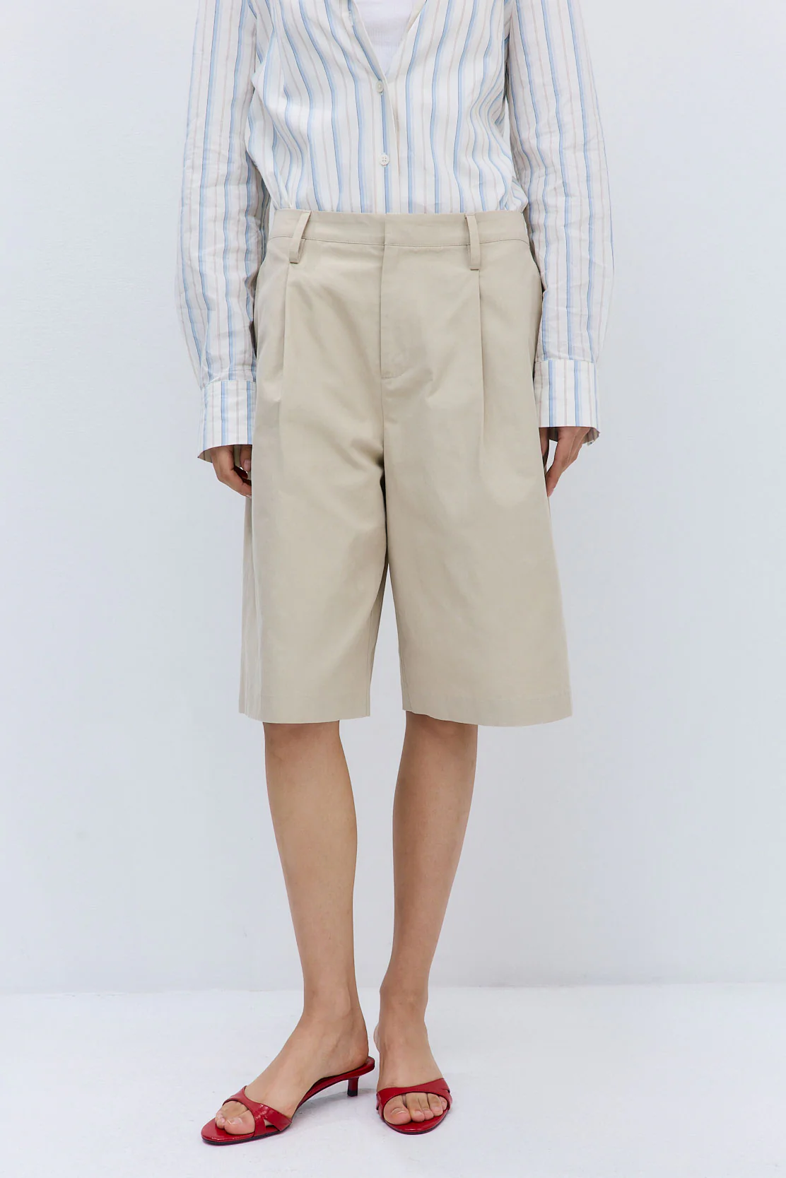 Mid Rise Bermuda Shorts - Image 2