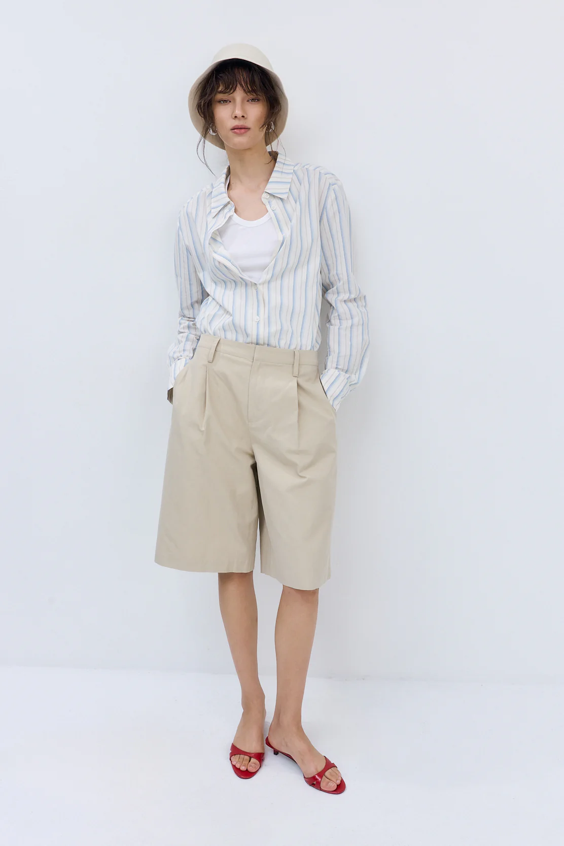 Mid Rise Bermuda Shorts - Image 3