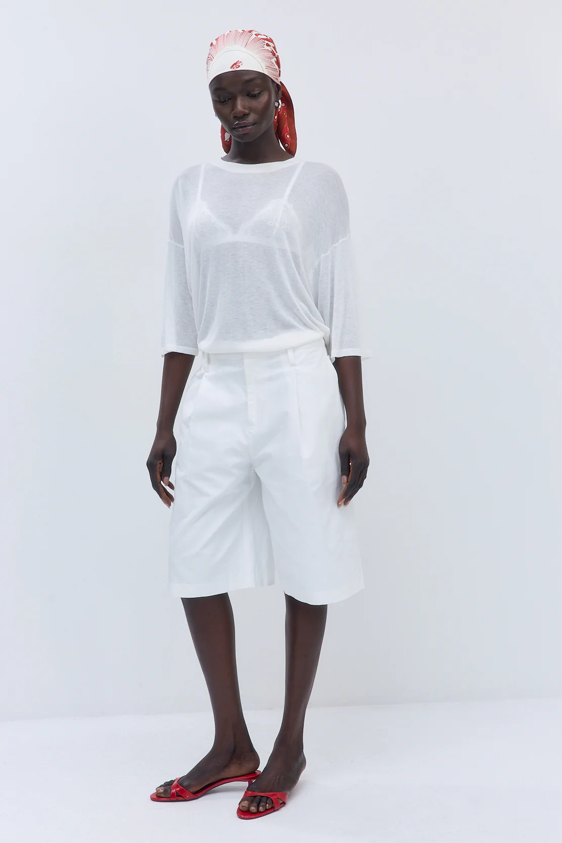 Mid Rise Bermuda Shorts - Image 3