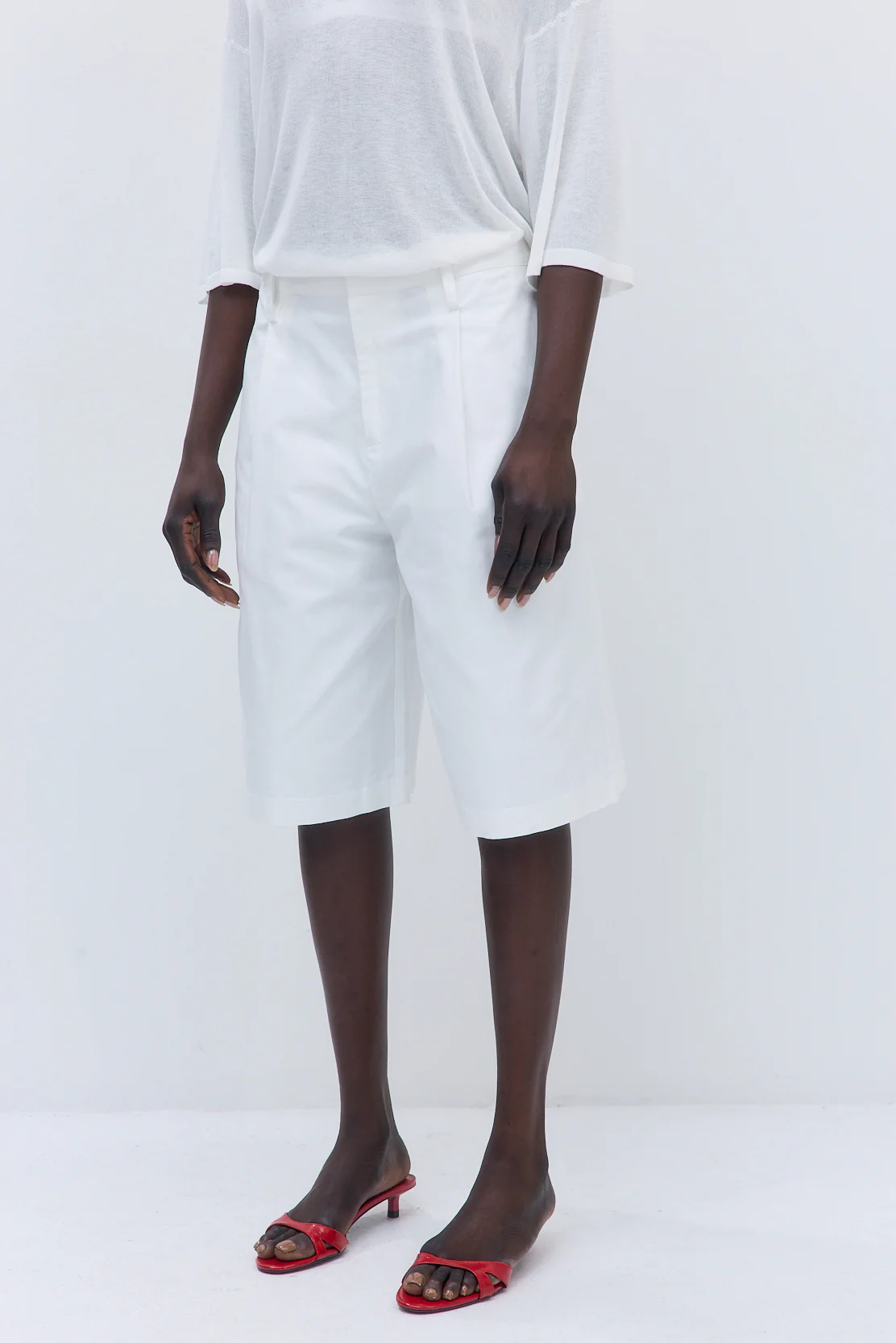 Mid Rise Bermuda Shorts - Image 4