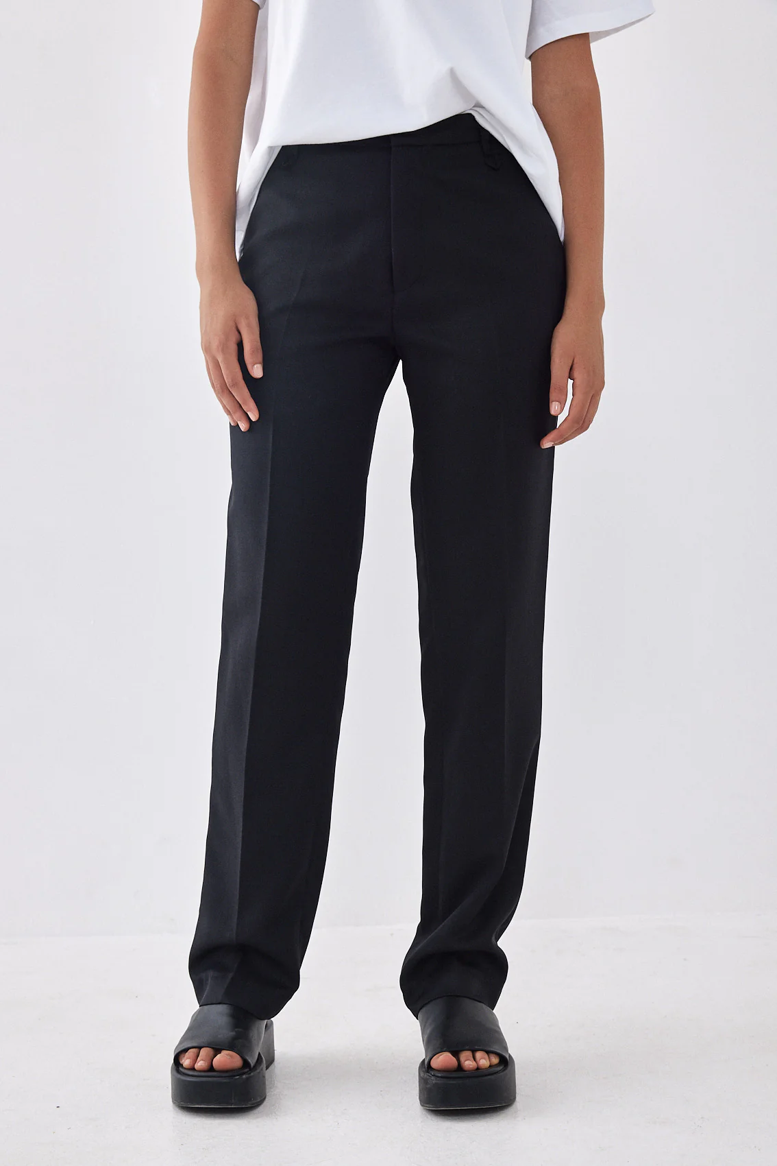 Mid Rise Slim Daddy Pants - Image 2