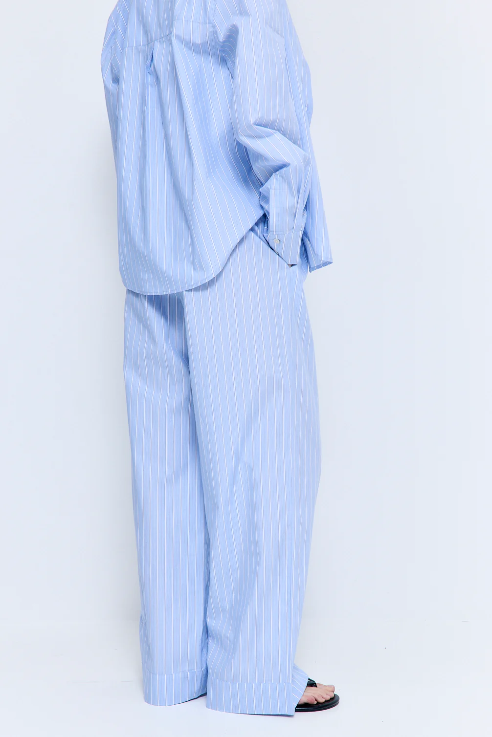 Mid Rise Poplin Pants - Image 5