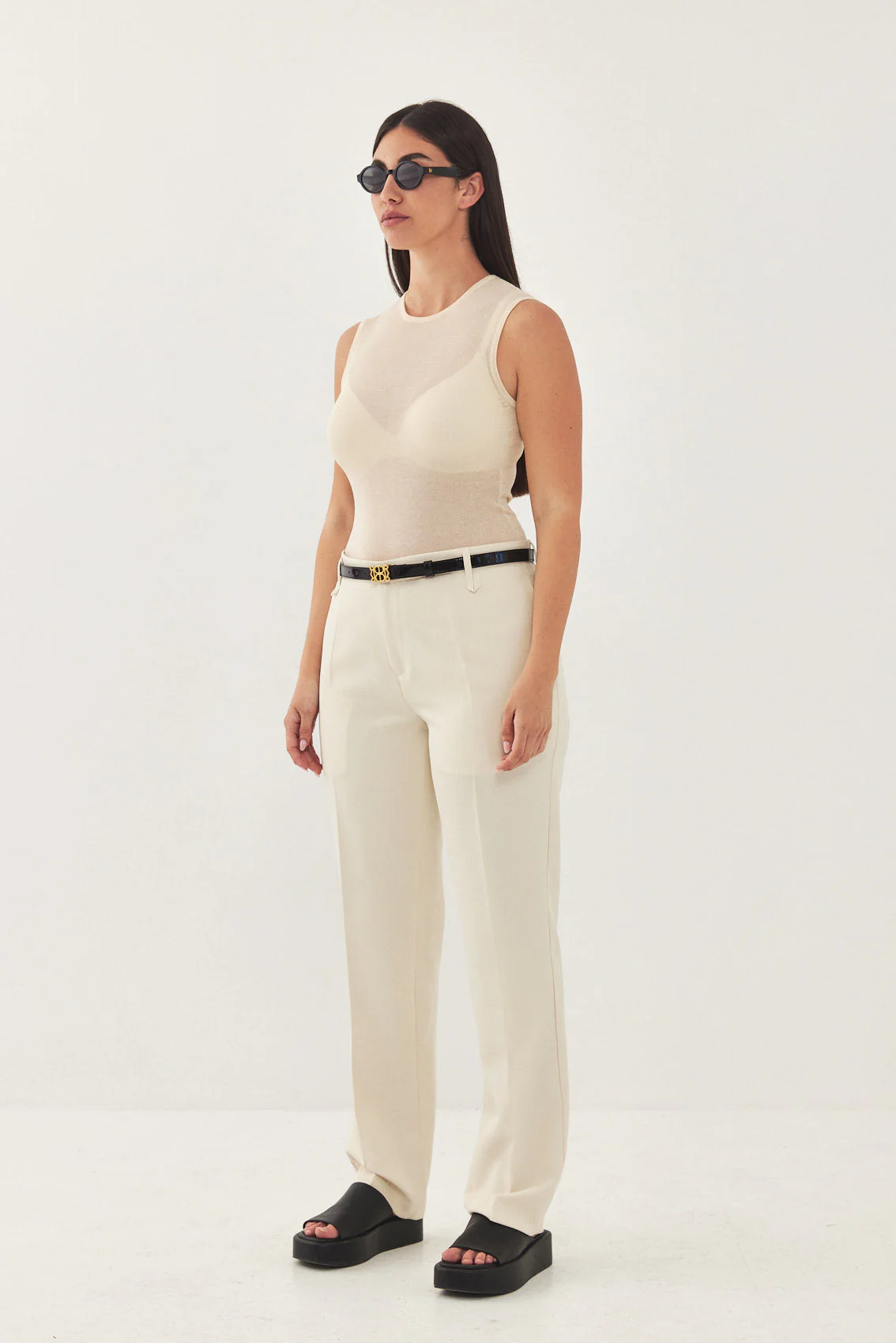 Mid Rise Slim Daddy Pants - Image 11