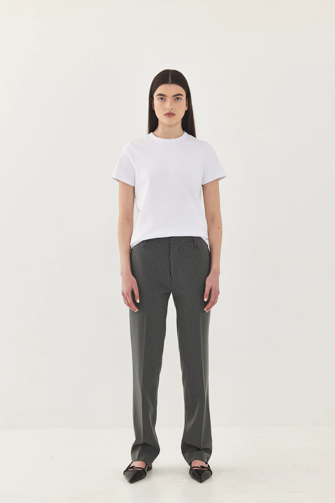 Mid Rise Slim Daddy Pants