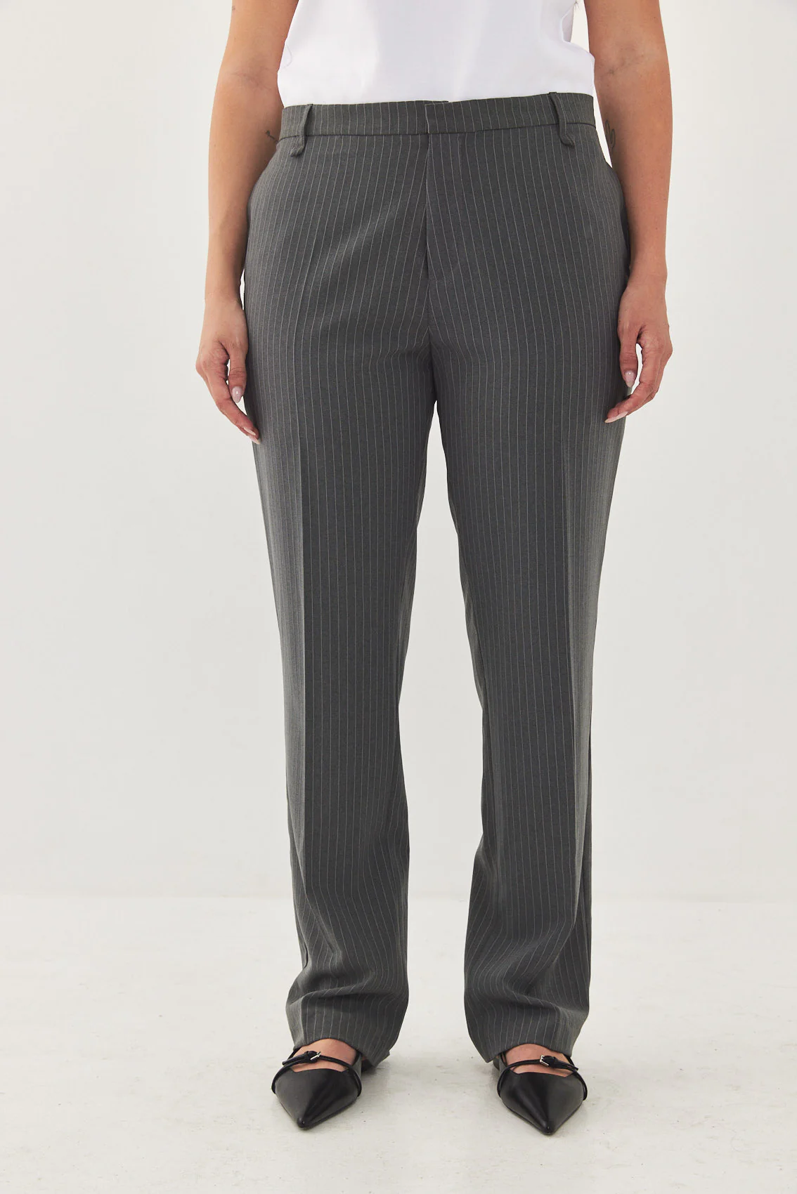 Mid Rise Slim Daddy Pants - Image 7