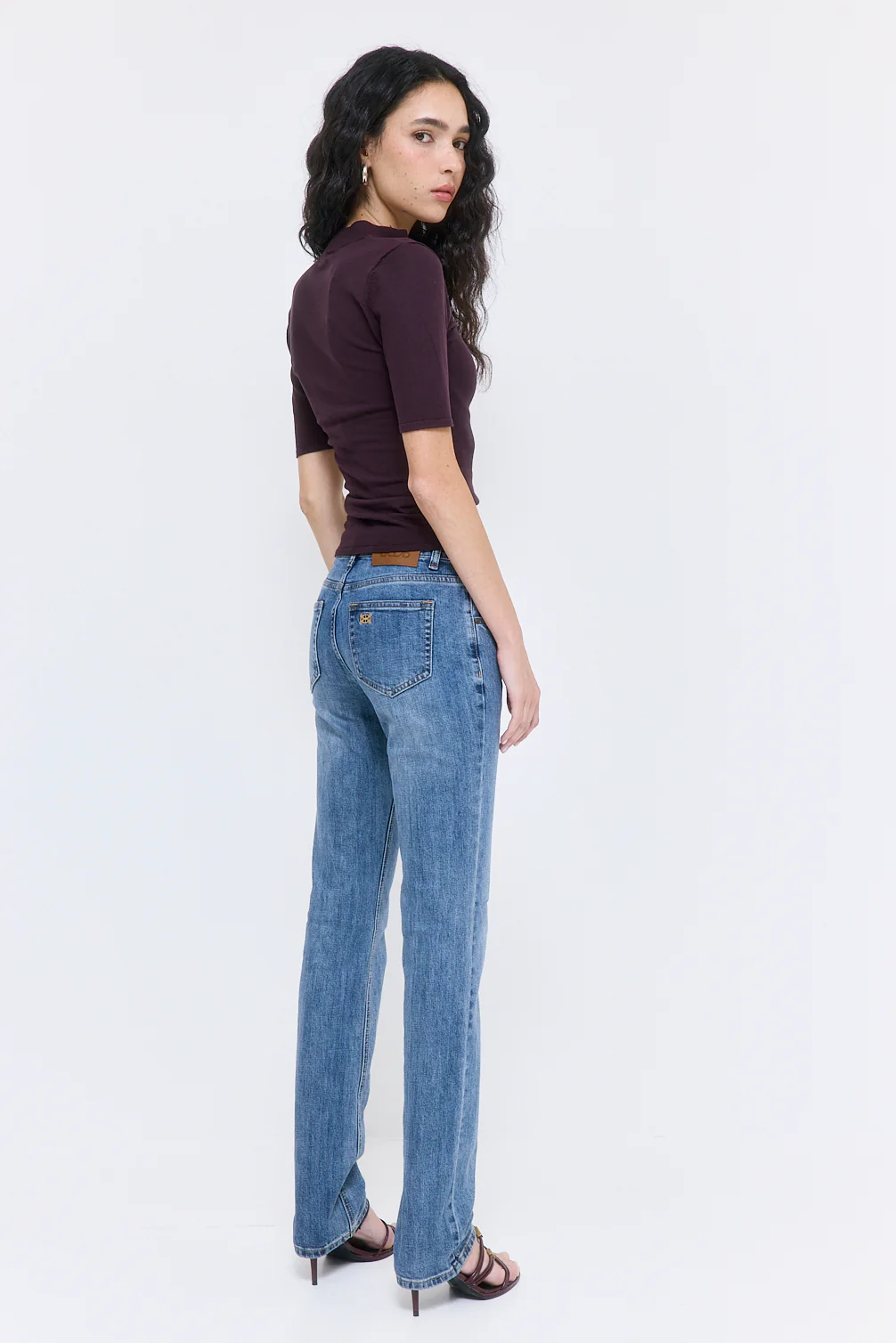 Mid Sleeved Zipper Knit - Image 5