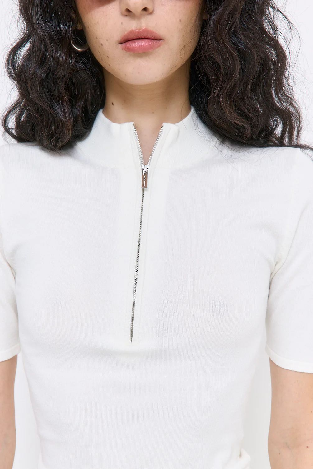 Mid Sleeved Zipper Knit - Image 8