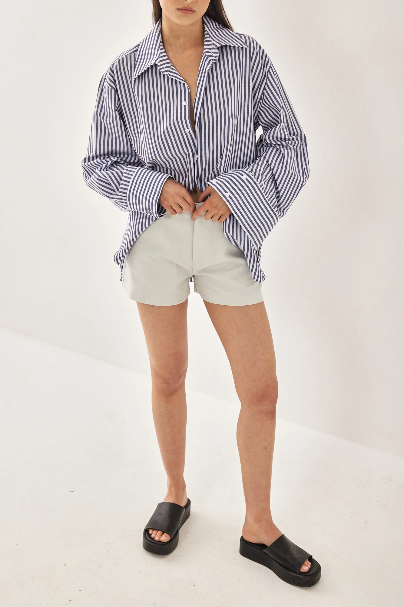 Mid Waist Daddy Shorts - Image 3