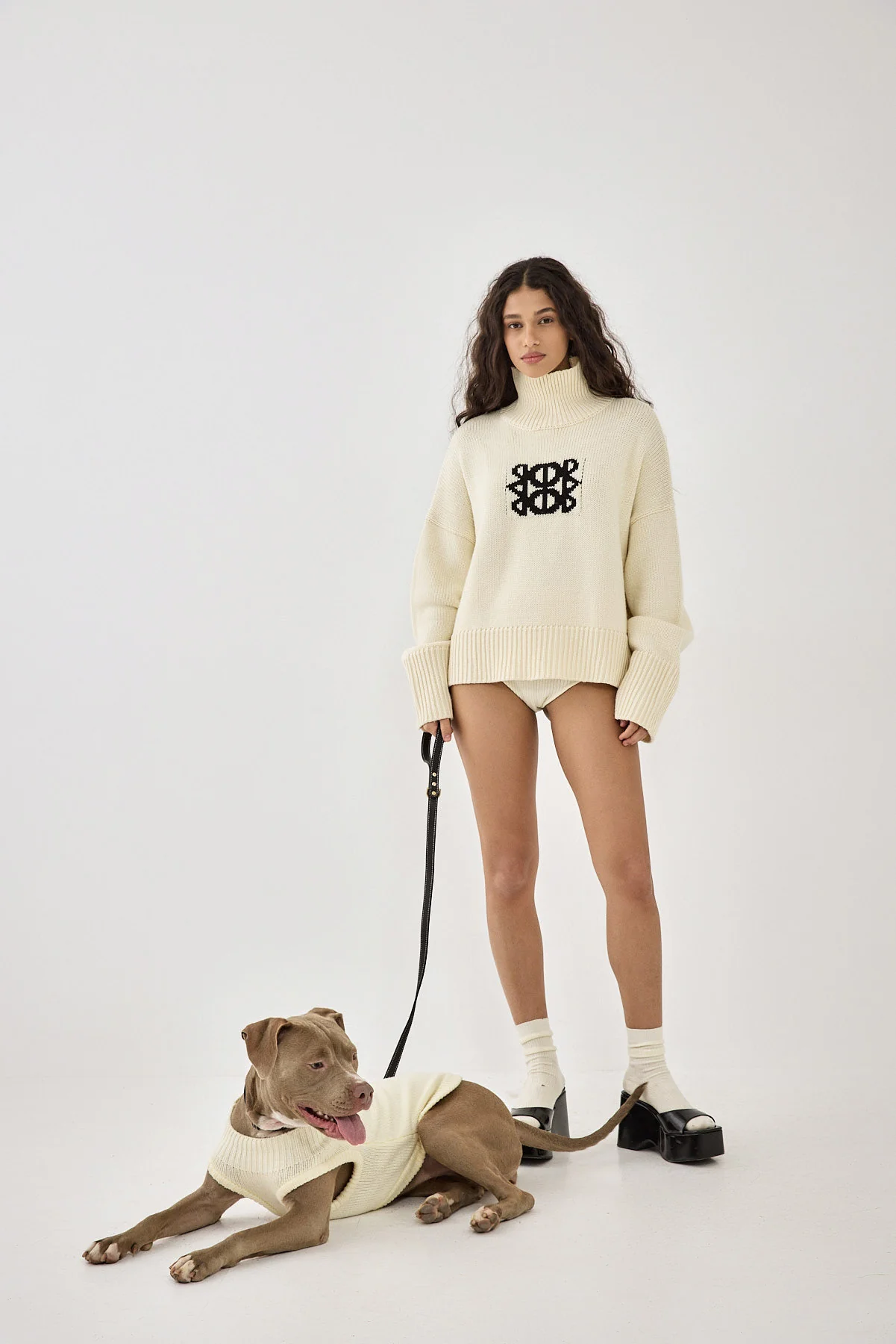 Mini Me Dog Intarsia Jumper - Image 3