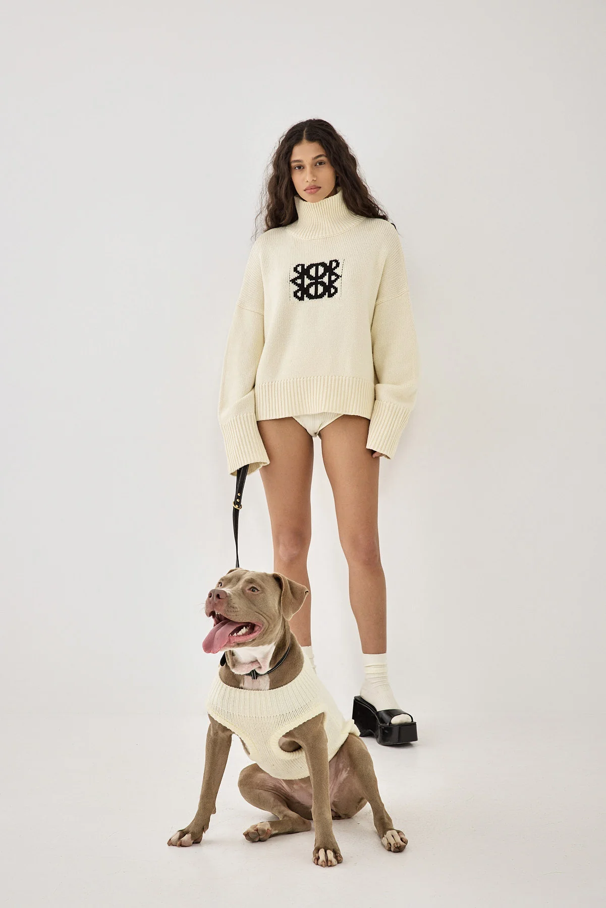 Mini Me Dog Intarsia Jumper - Image 5
