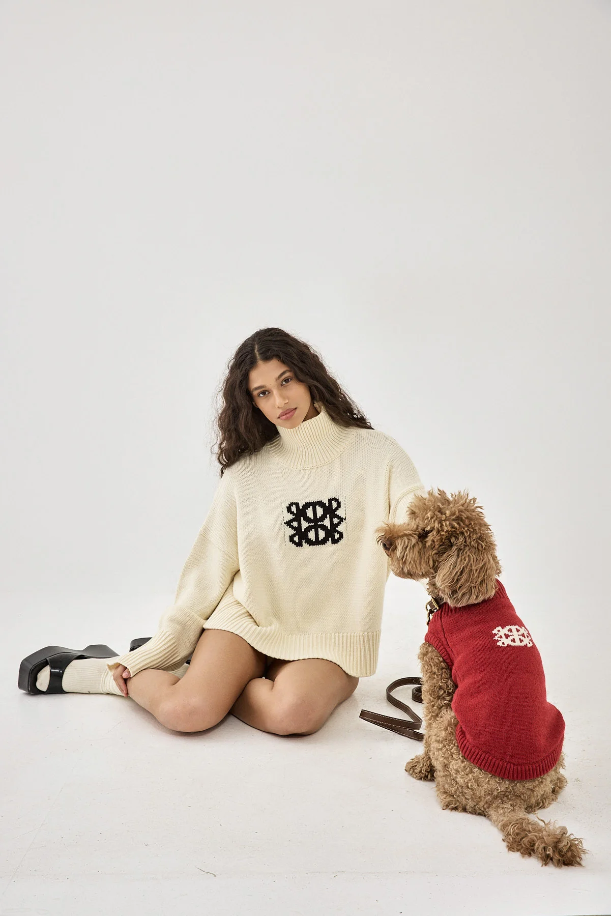 Mini Me Dog Intarsia Jumper - Image 3