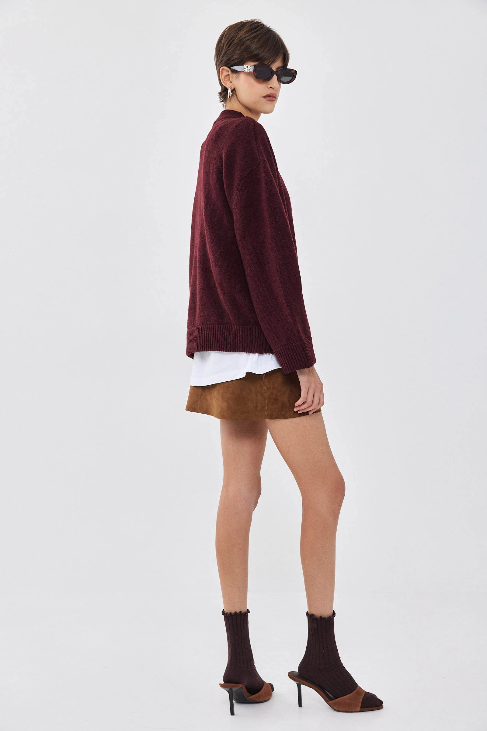 Mockneck Oversized Jumper - Image 5