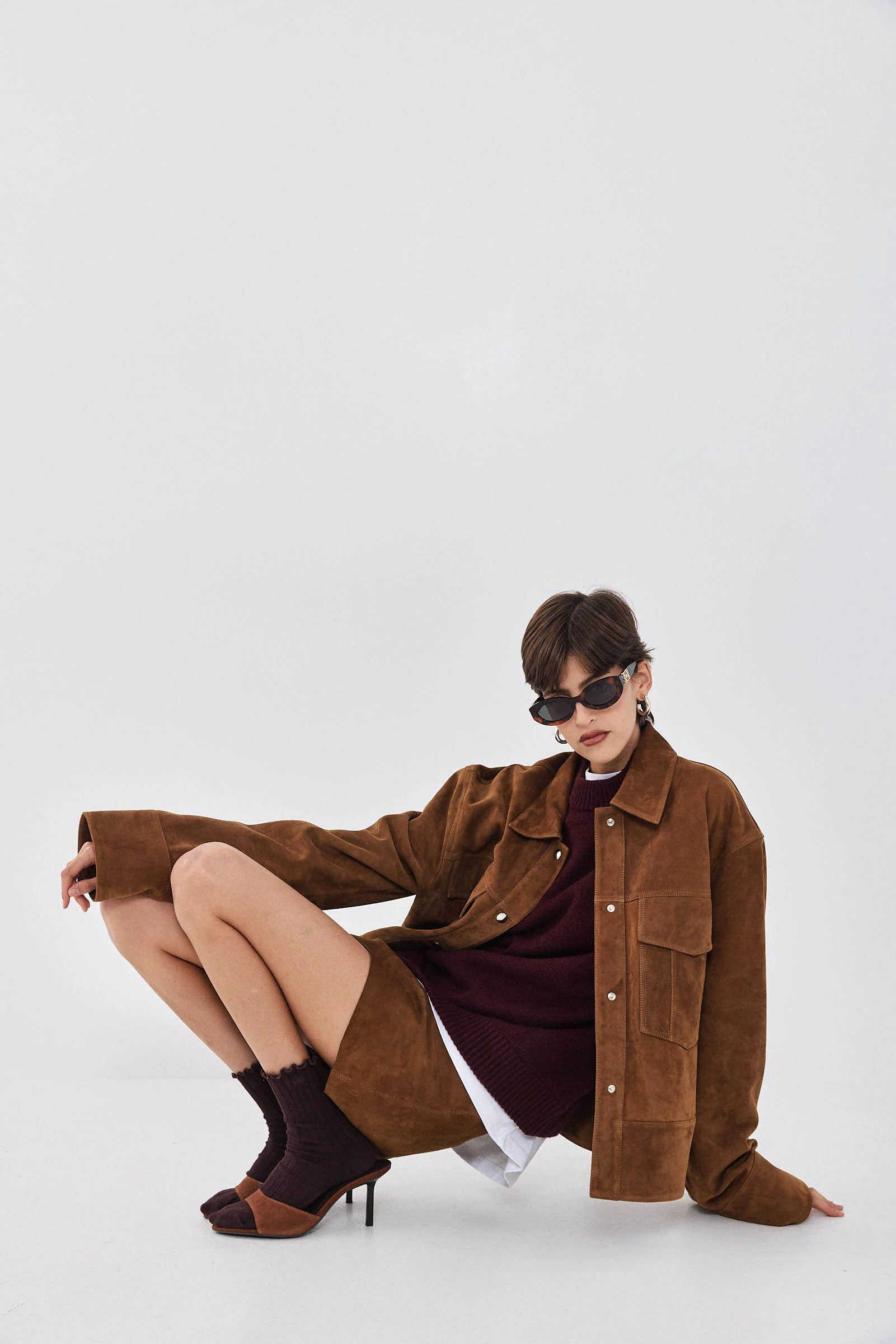 Mockneck Oversized Jumper - Image 7