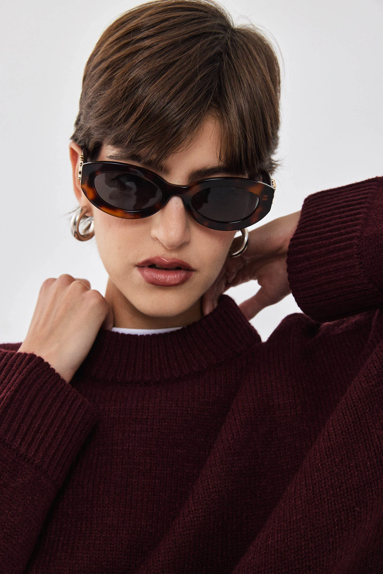 Mockneck Oversized Jumper - Image 9