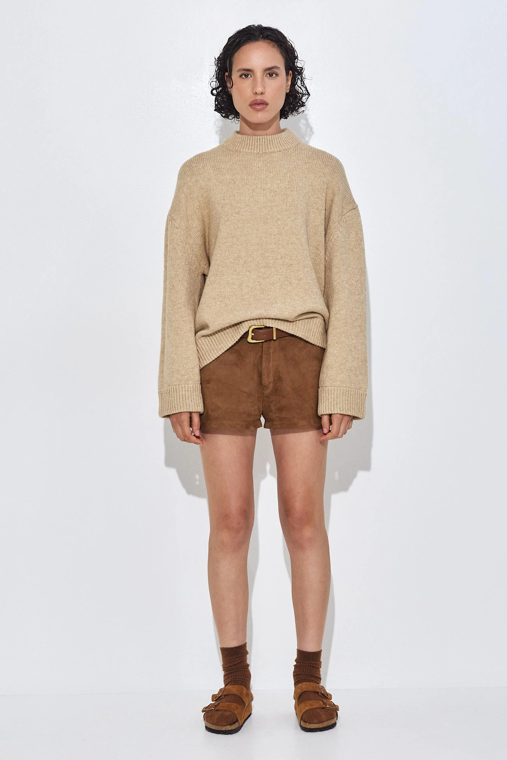 Mockneck Oversized Jumper - Image 2