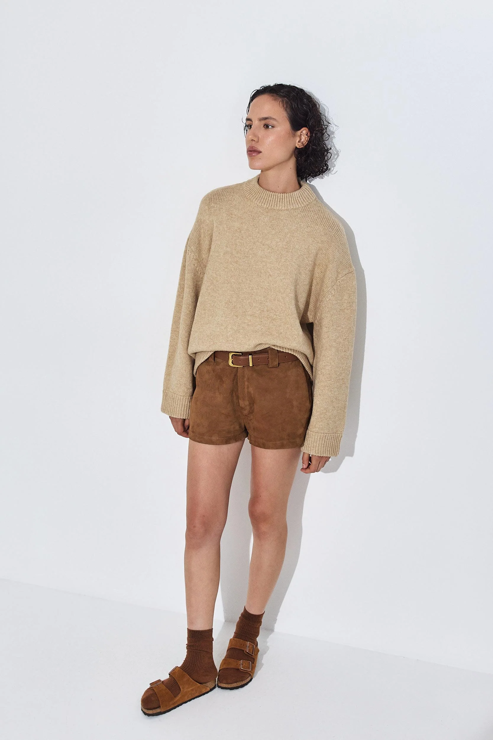Mockneck Oversized Jumper - Image 3