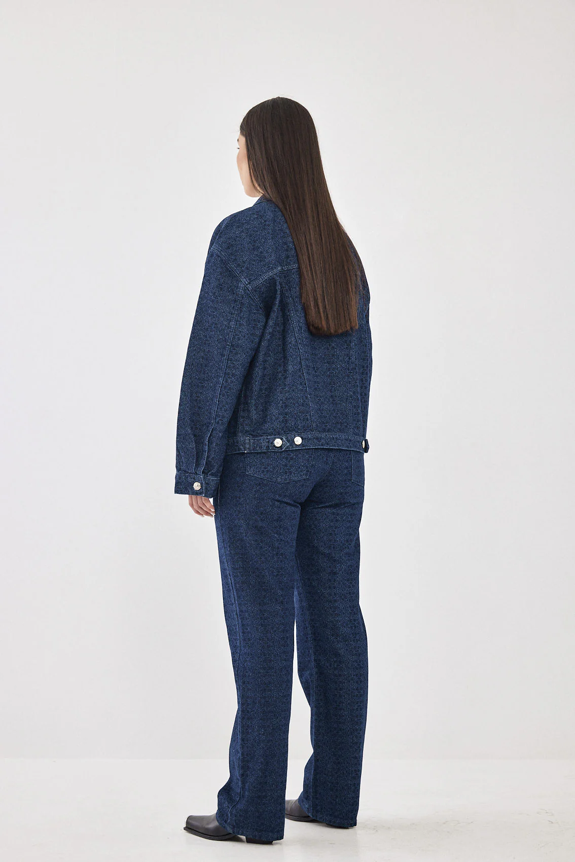 DR Monogram Denim Jacket - Image 13