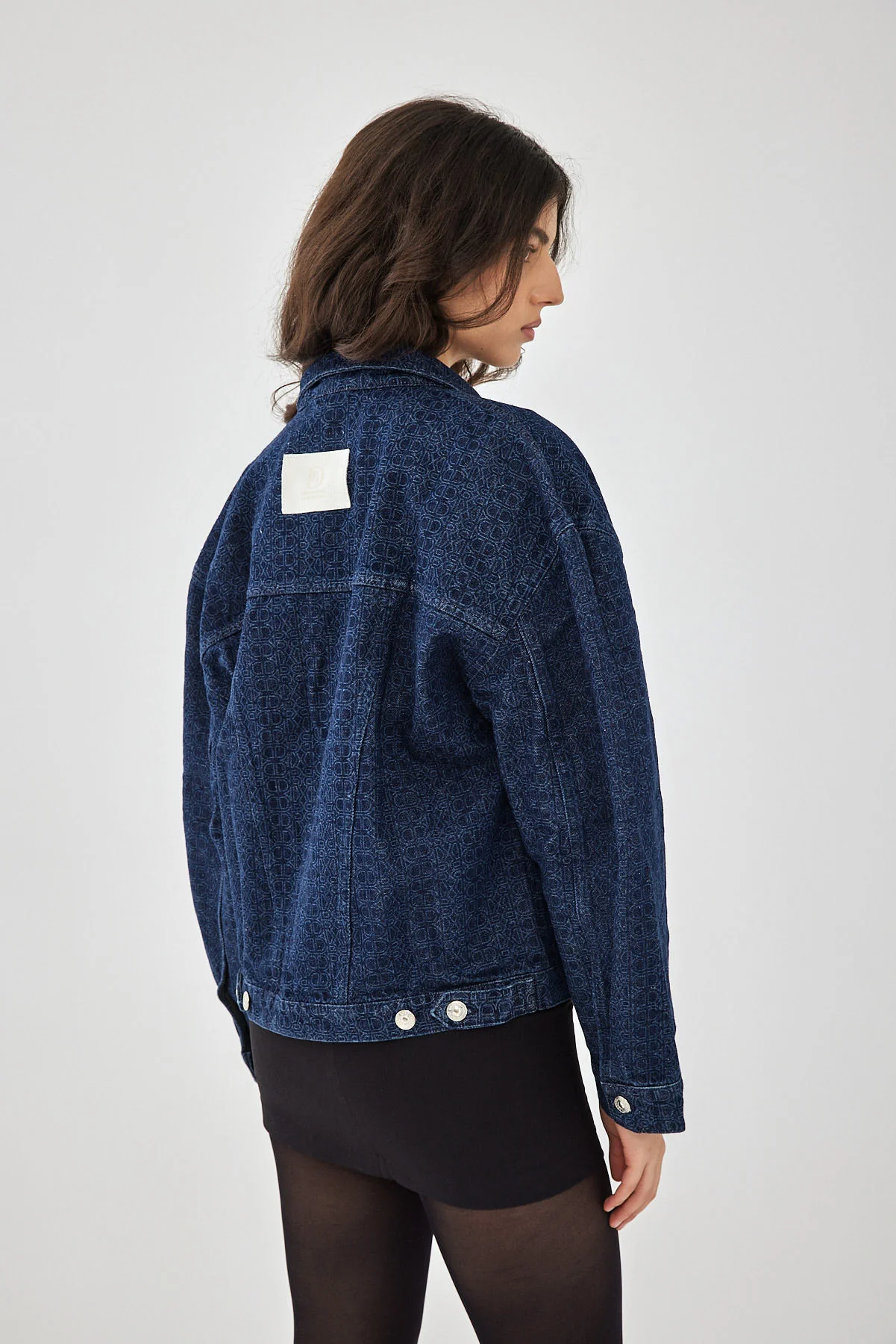 DR Monogram Denim Jacket - Image 5