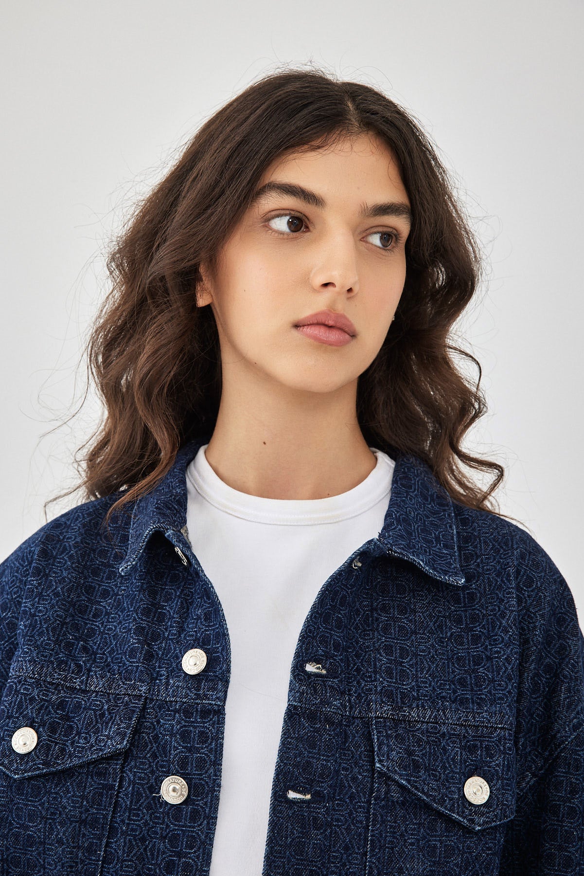 DR Monogram Denim Jacket - Image 7