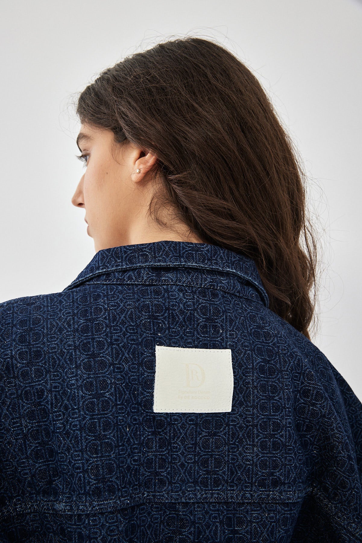 DR Monogram Denim Jacket - Image 8