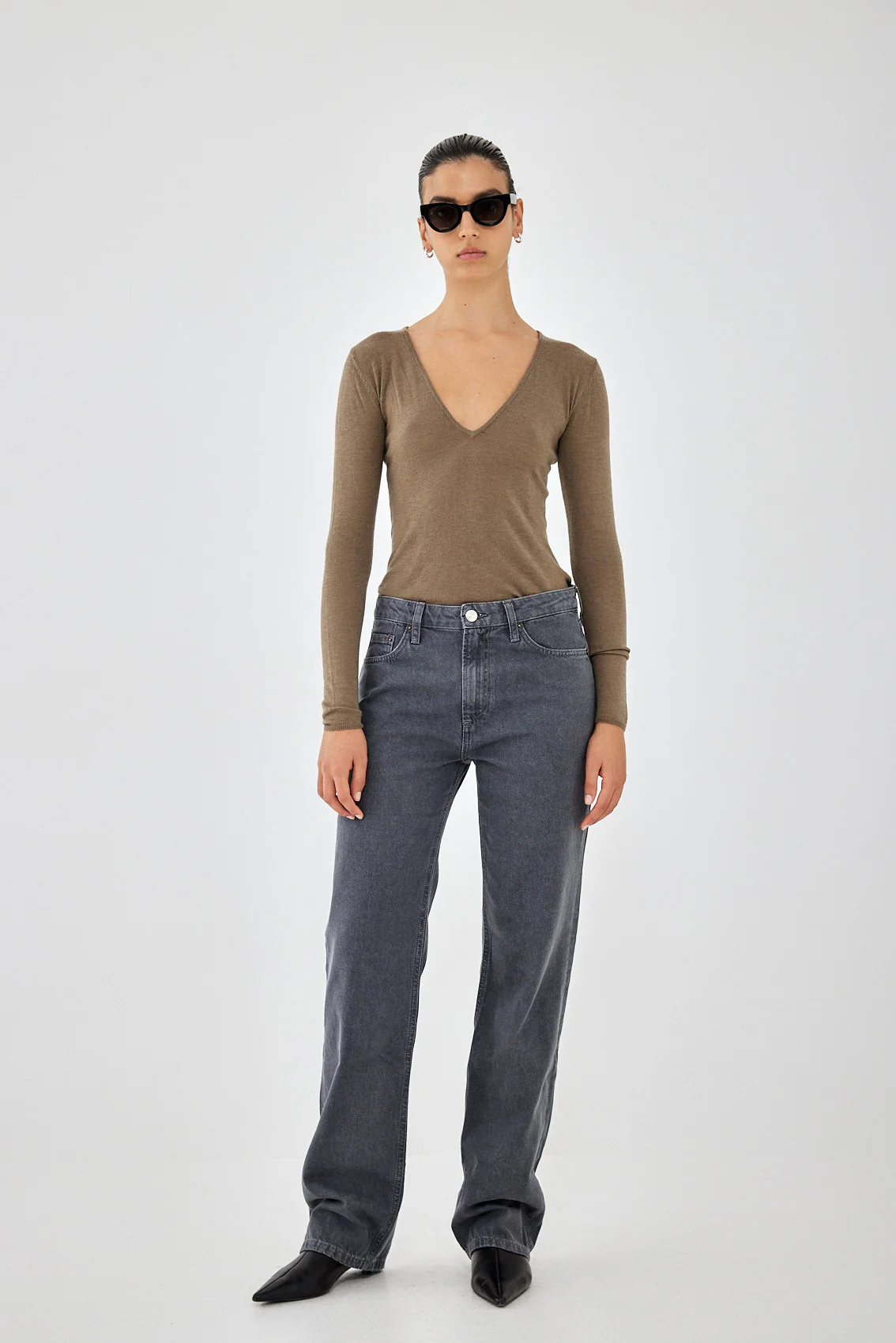 No.10| Low Rise Full Length Denim