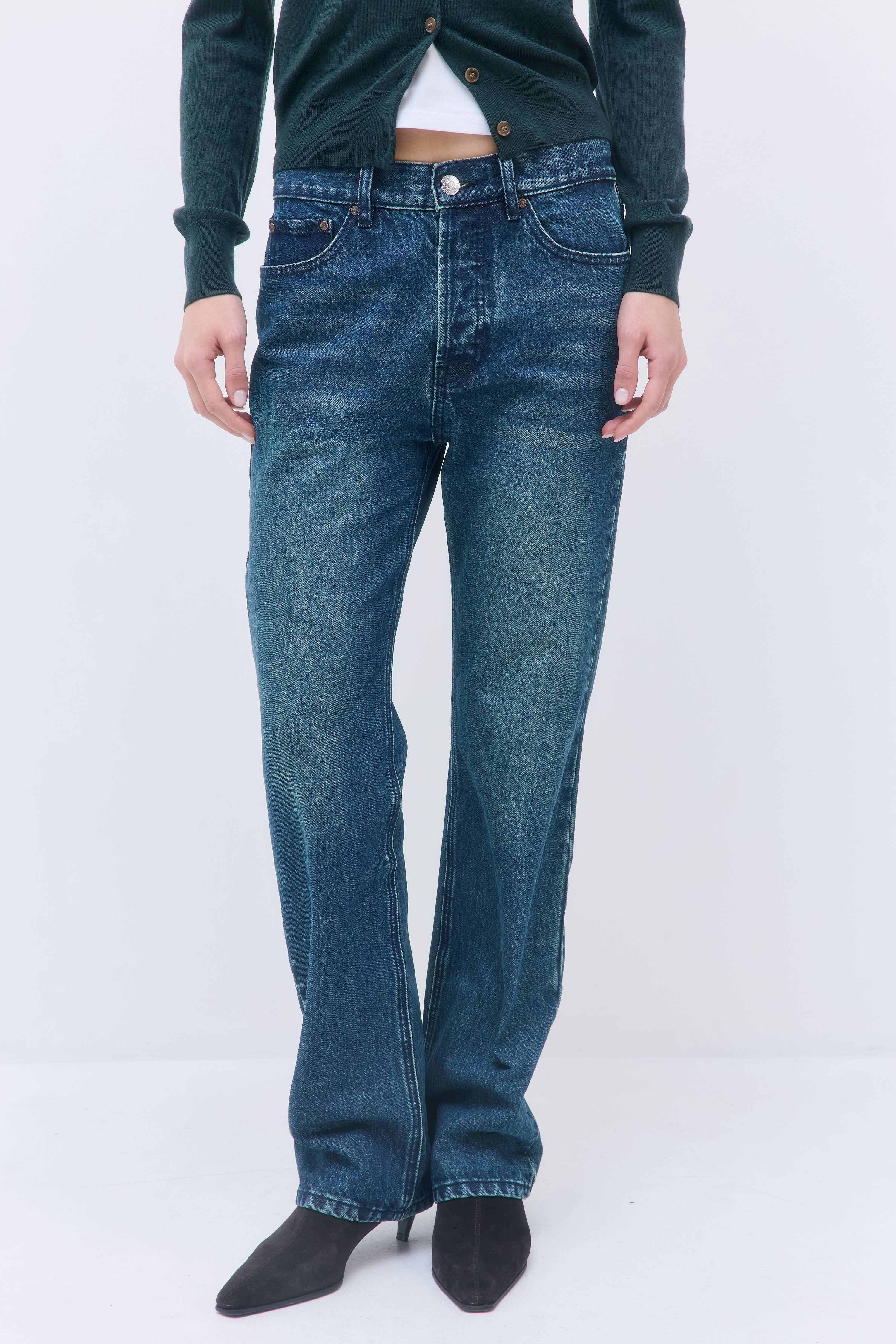 No.10| Low Rise Full Length Denim - Image 2