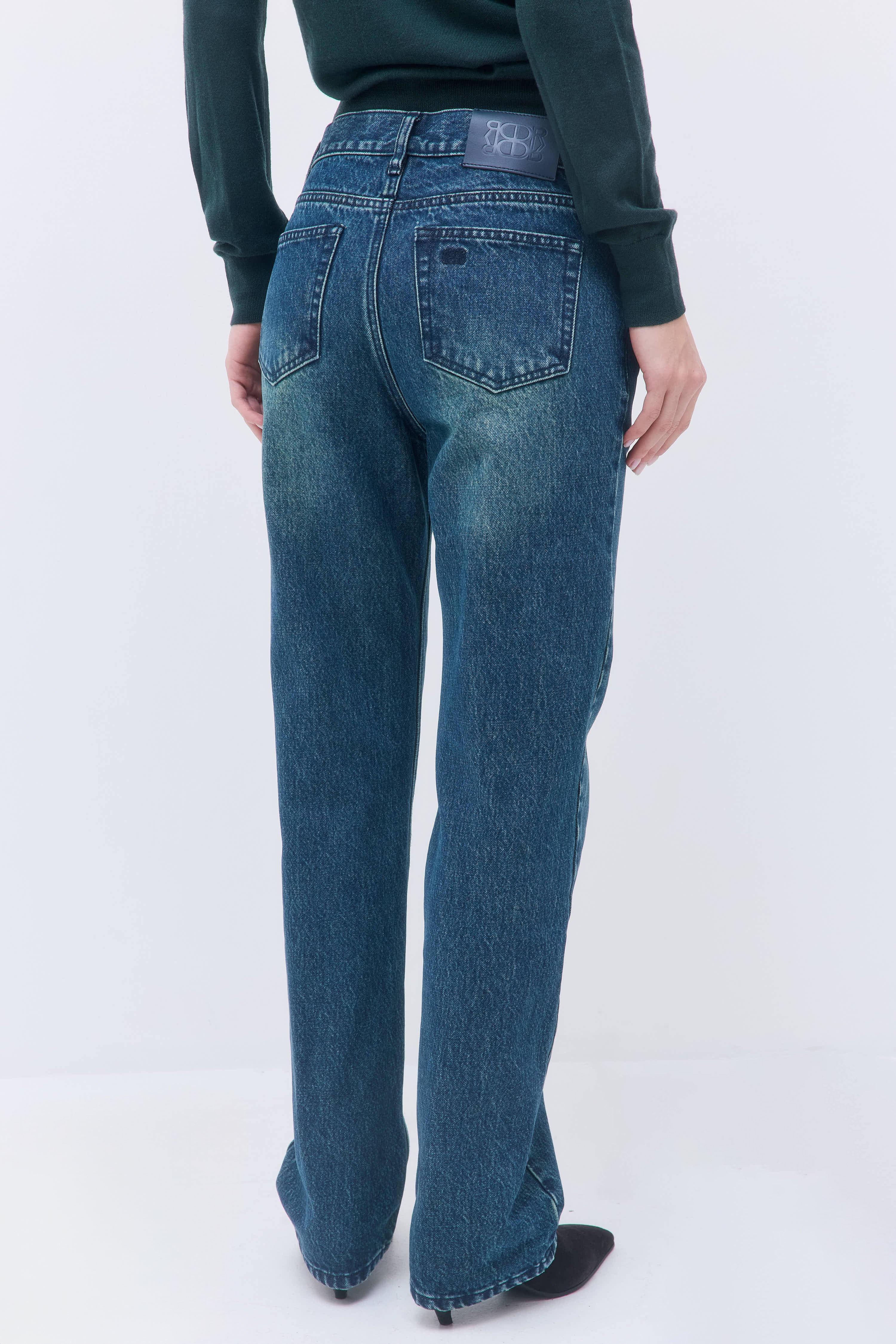 No.10| Low Rise Full Length Denim - Image 5