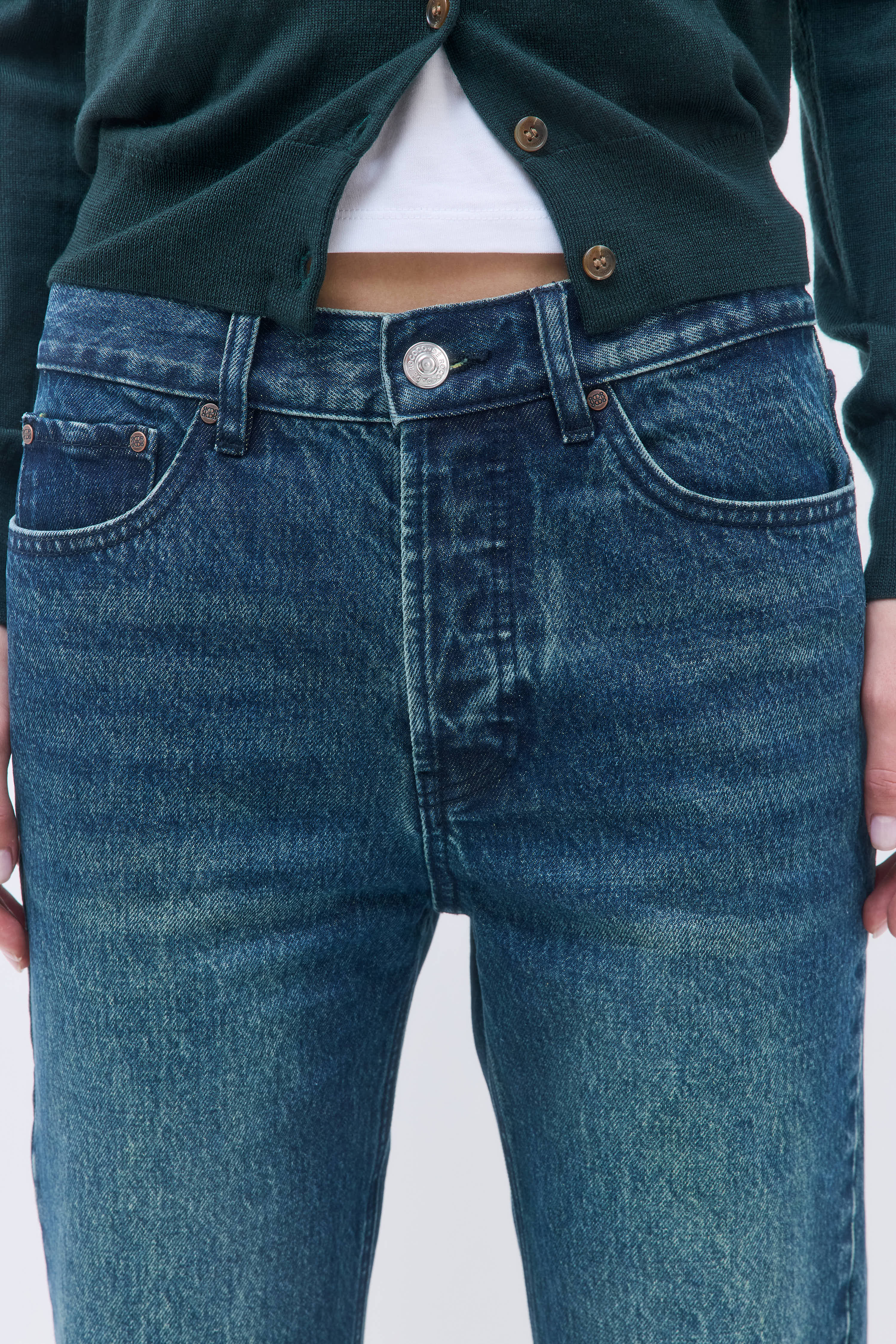 No.10| Low Rise Full Length Denim - Image 7