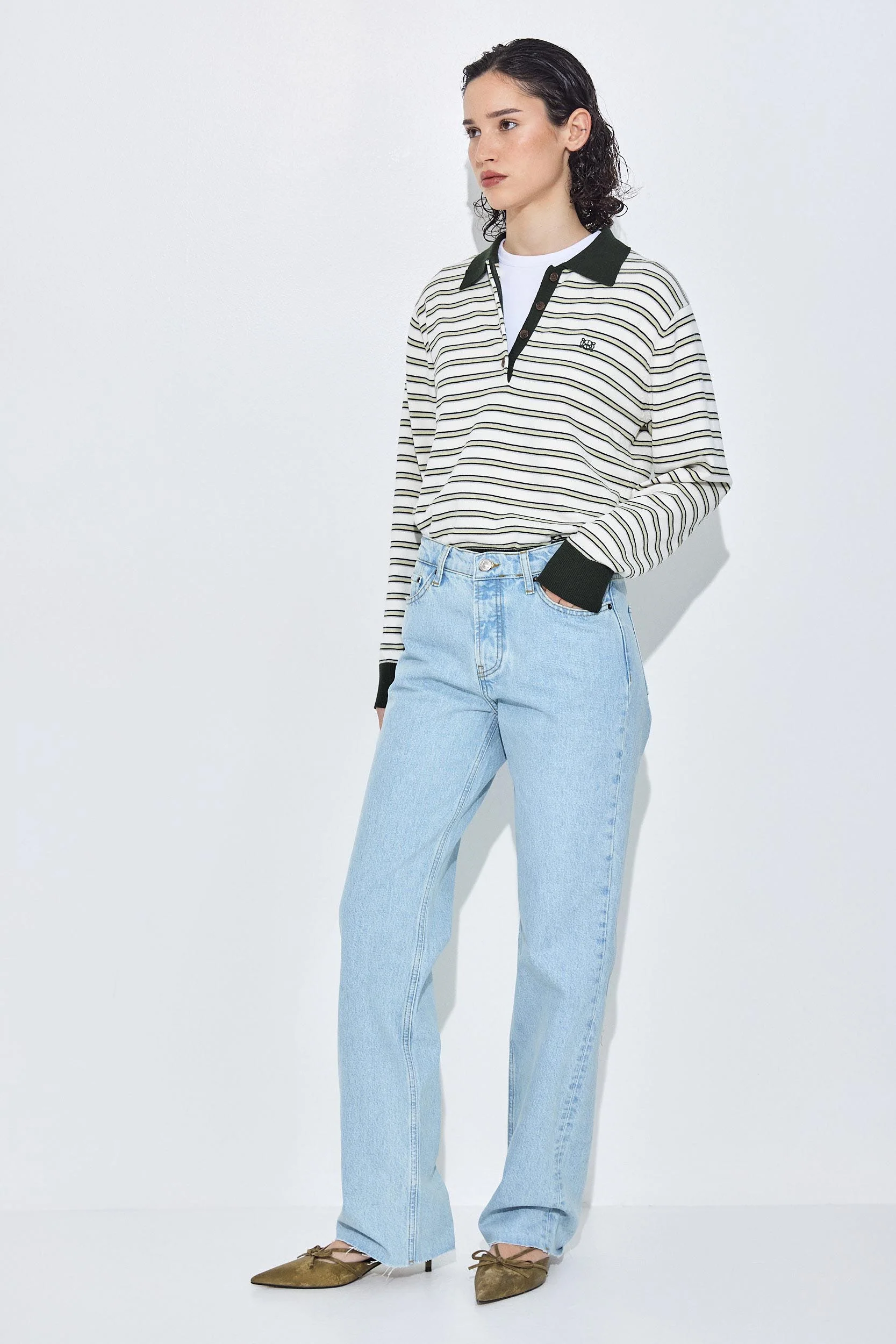 No.10| Low Rise Full Length Denim - Image 4