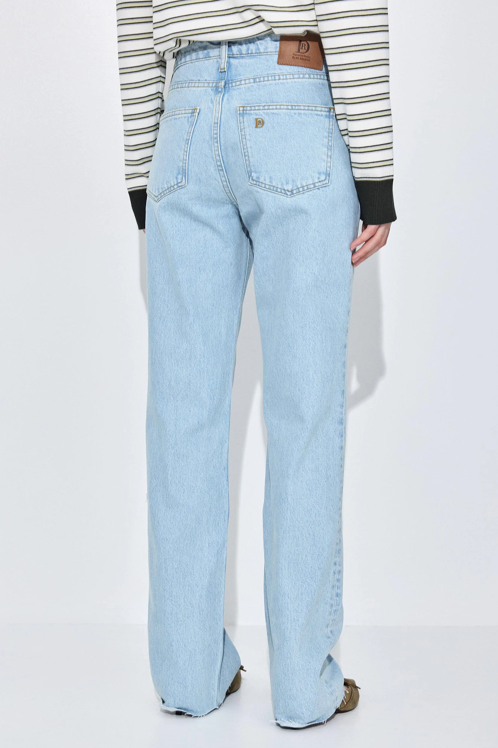 No.10| Low Rise Full Length Denim - Image 5