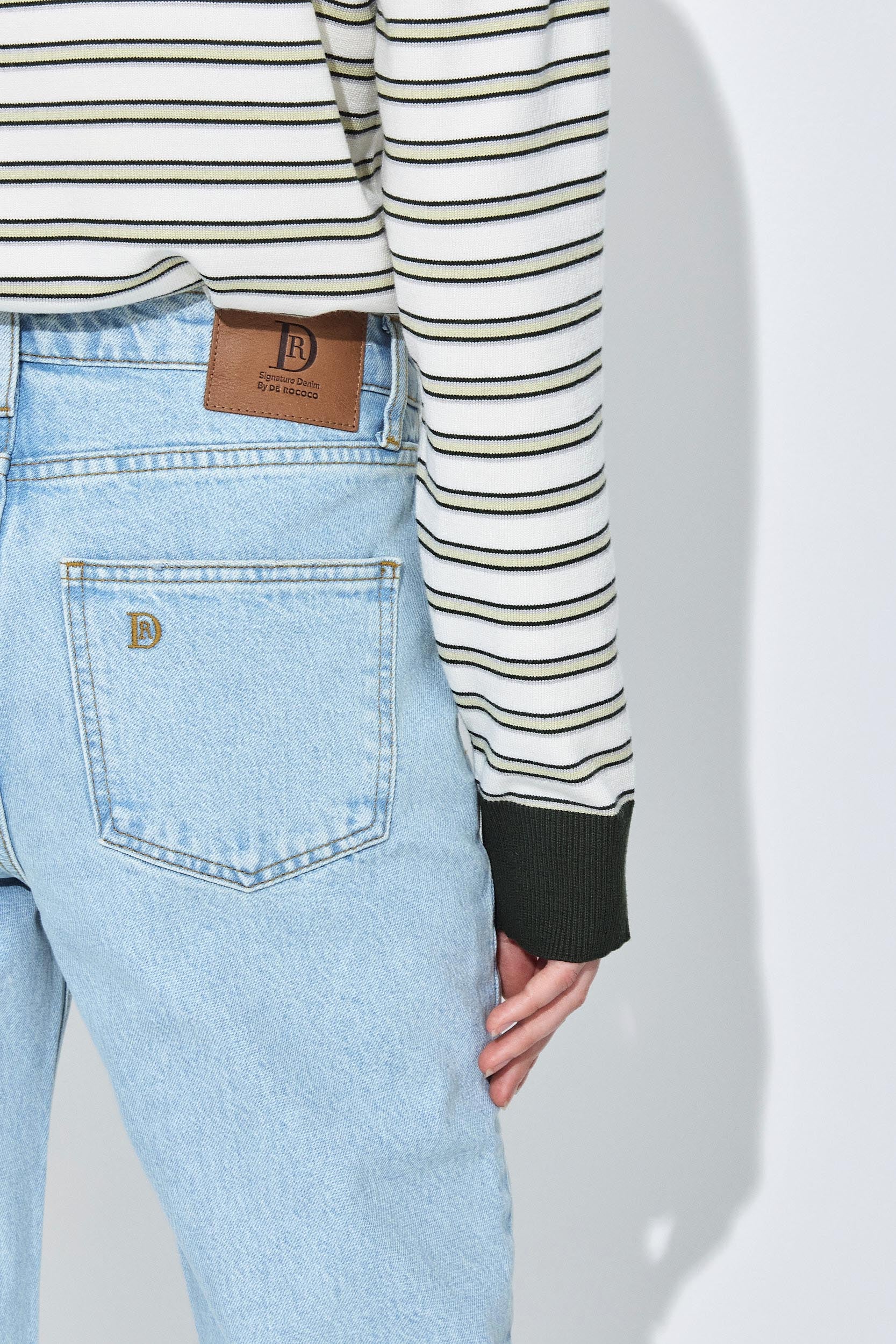 No.10| Low Rise Full Length Denim - Image 6