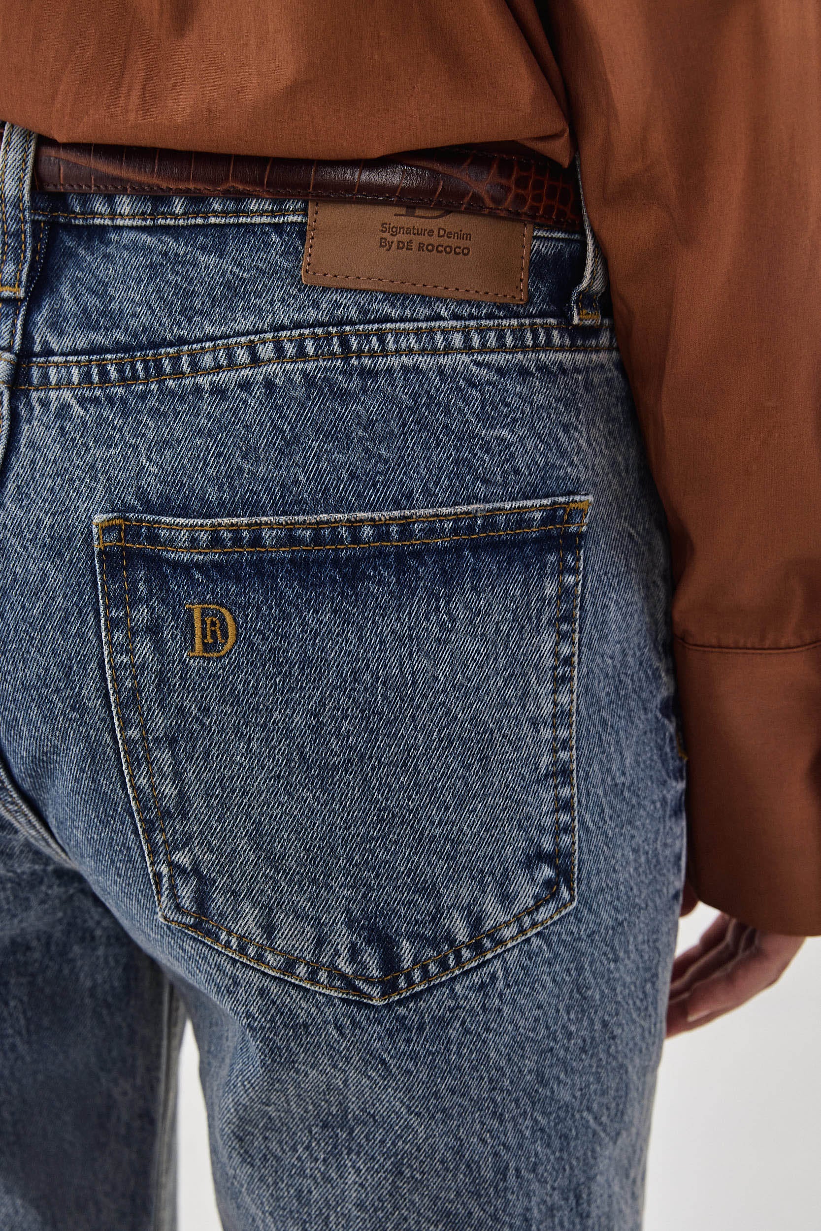 No.10| Low Rise Full Length Denim - Image 6