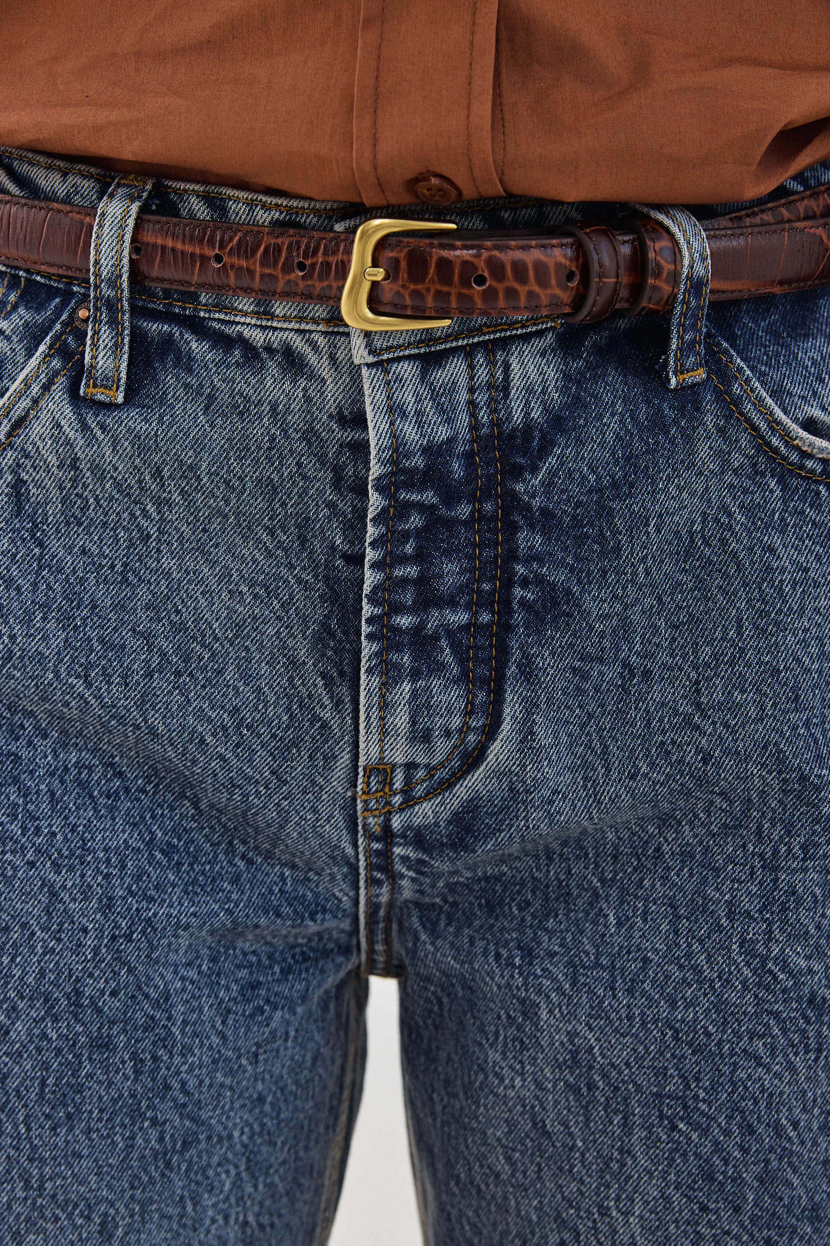 No.10| Low Rise Full Length Denim - Image 7