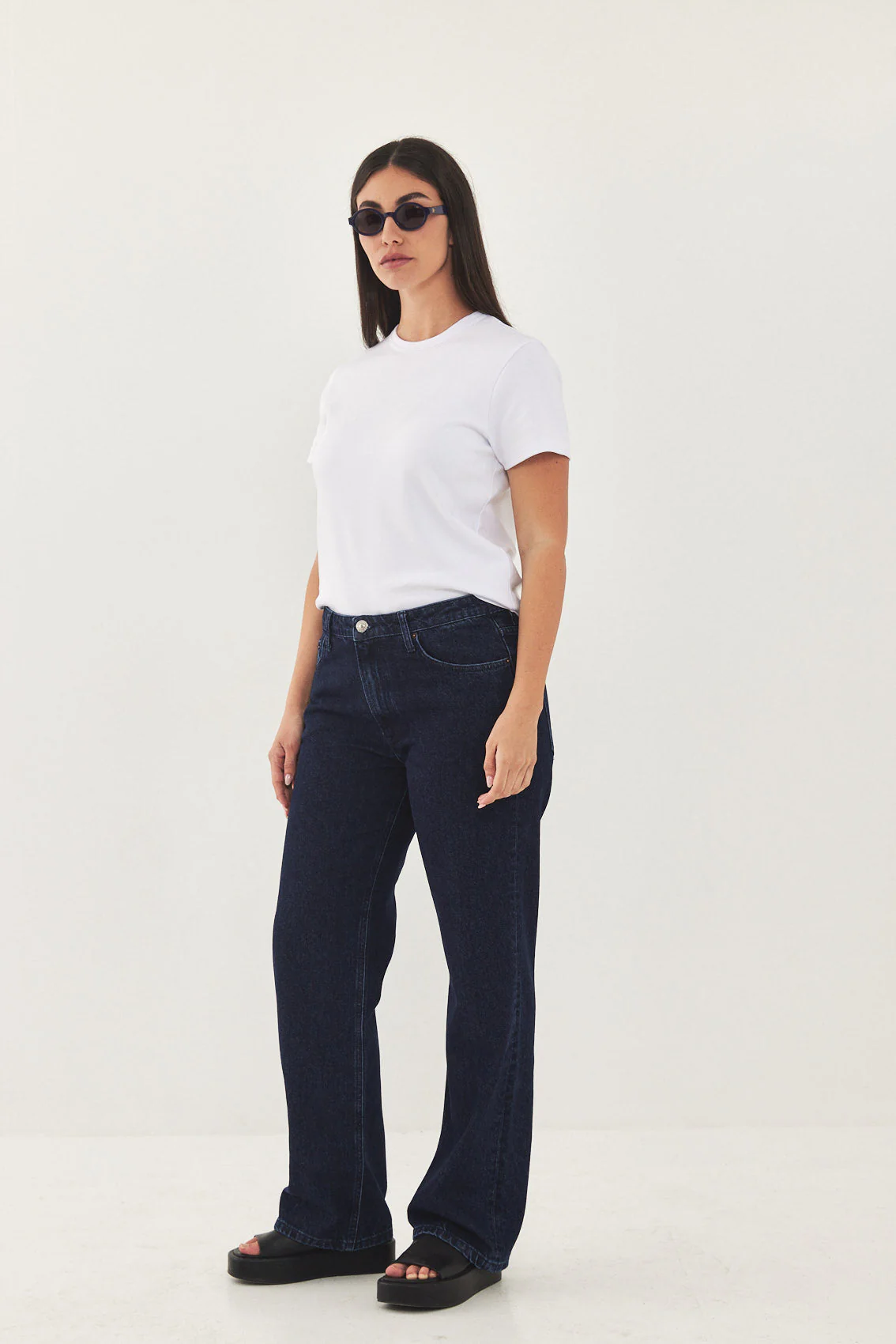 No.10| Low Rise Straight Denim - Image 11