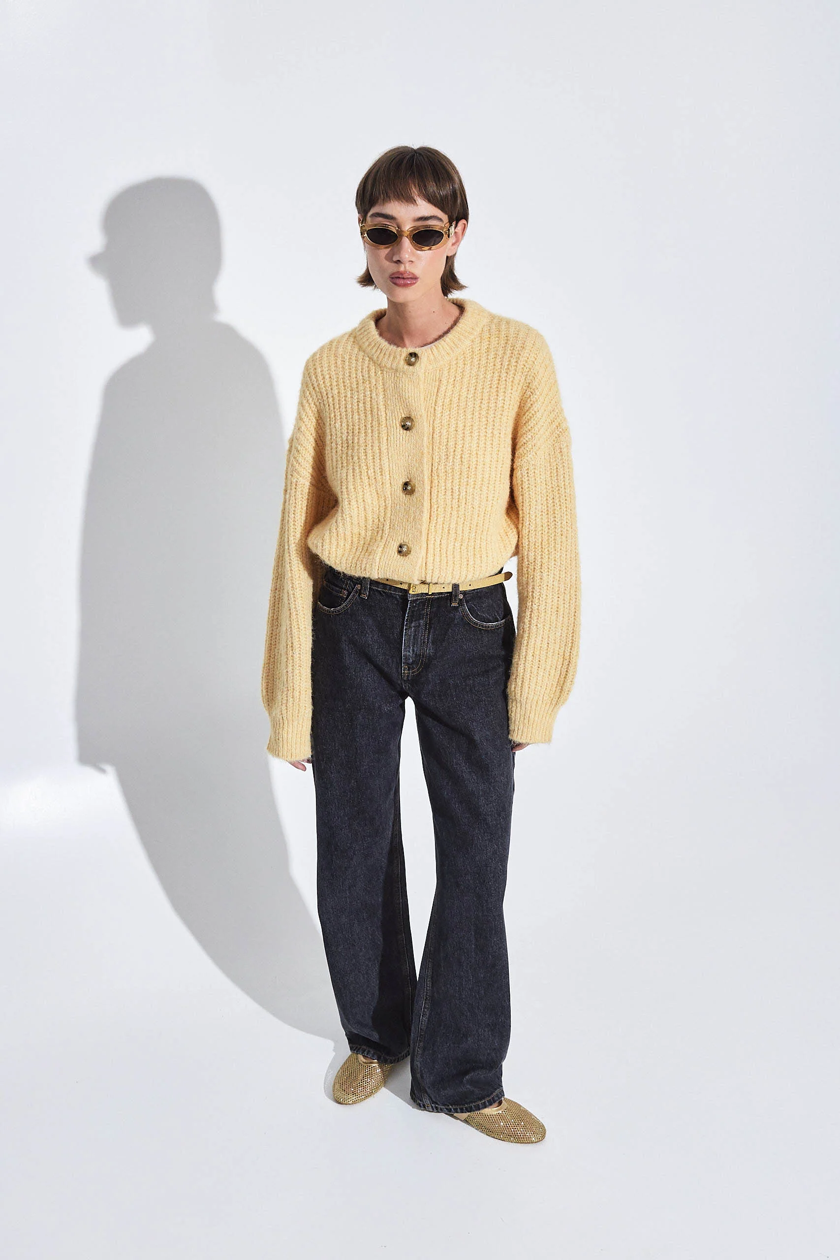 No.11| Mid Rise Full Length Baggy Denim - Image 3