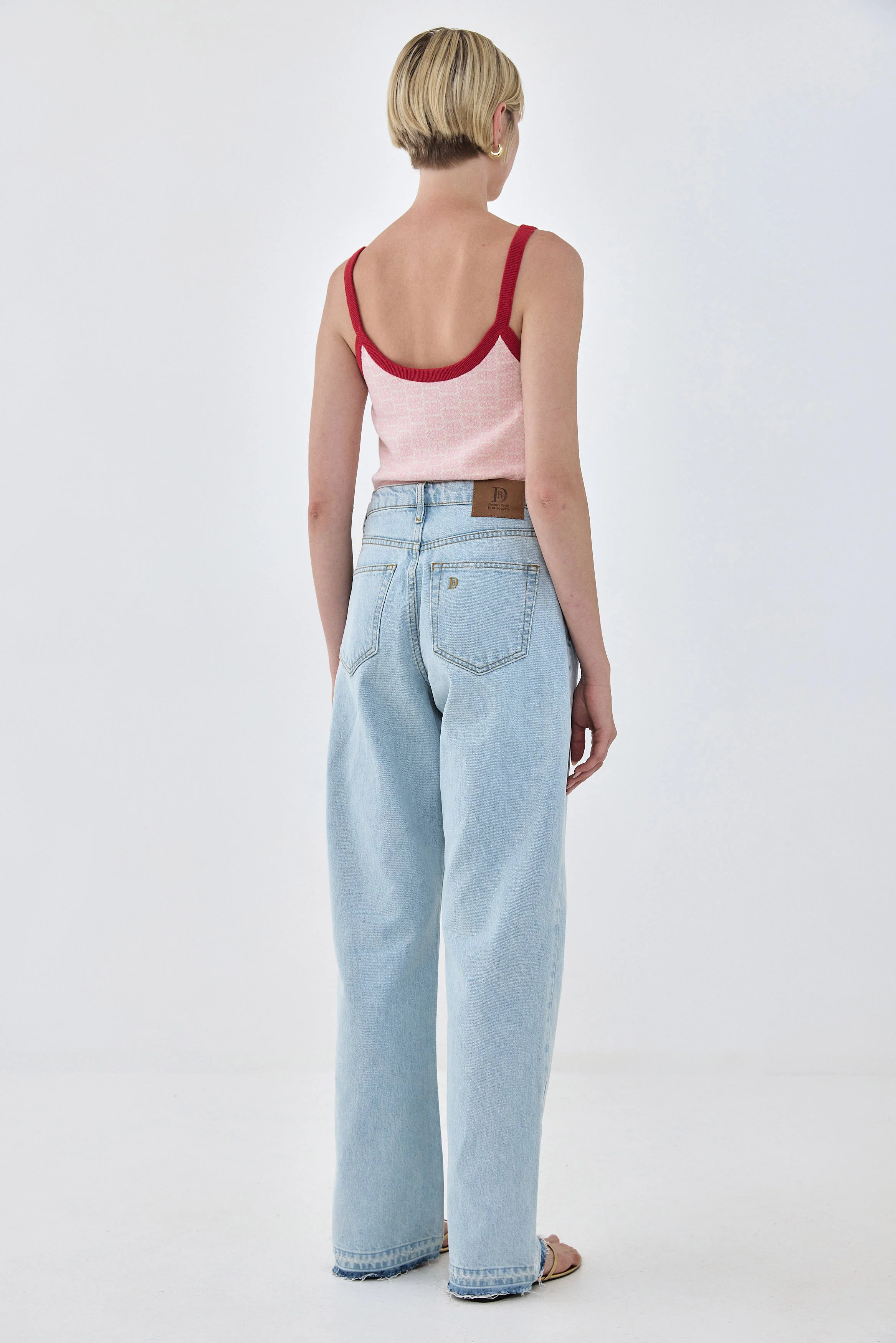 No.11| Mid Rise Full Length Baggy Denim - Image 5