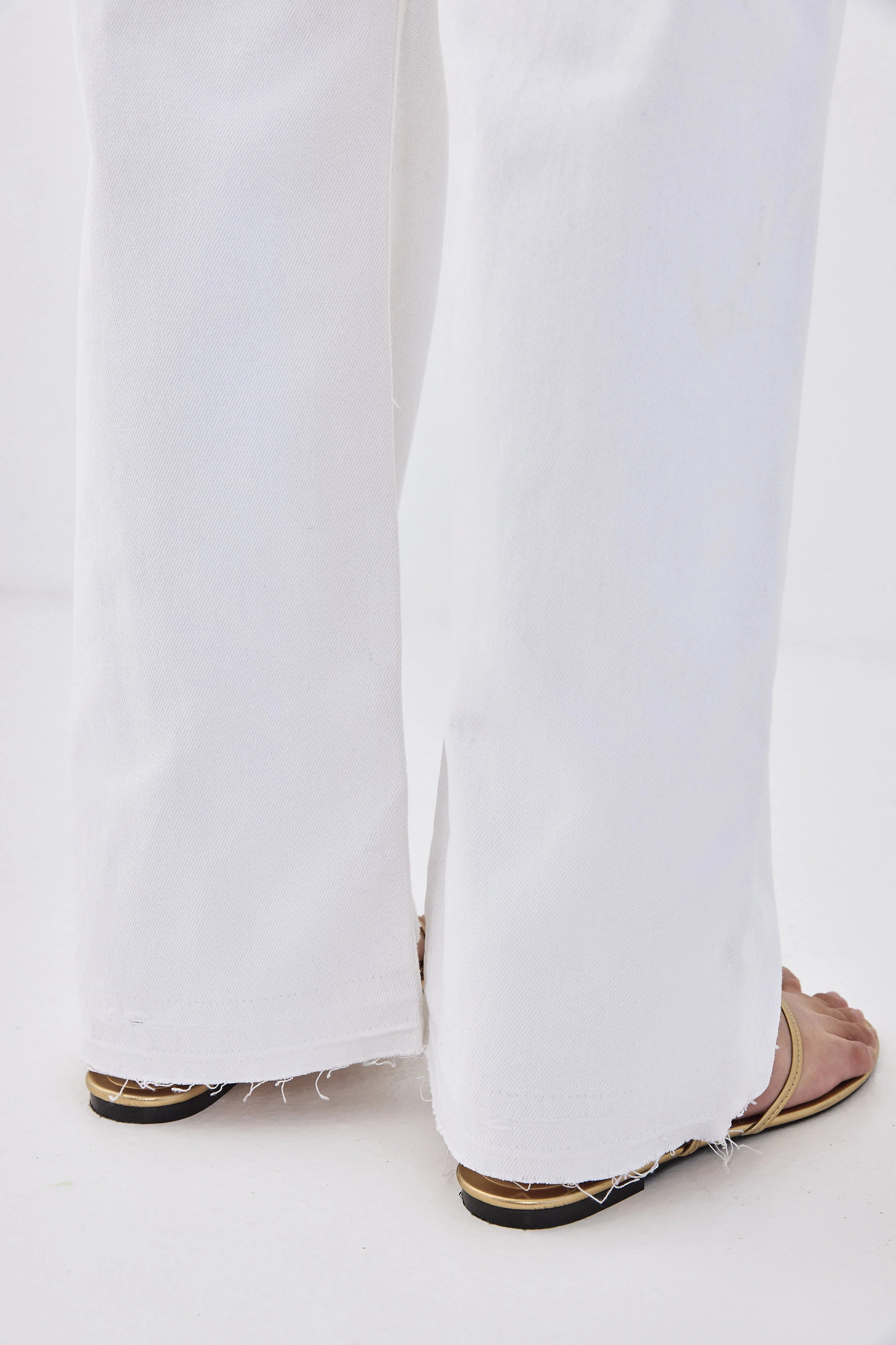 No.11| Mid Rise Full Length Baggy Denim - Image 8