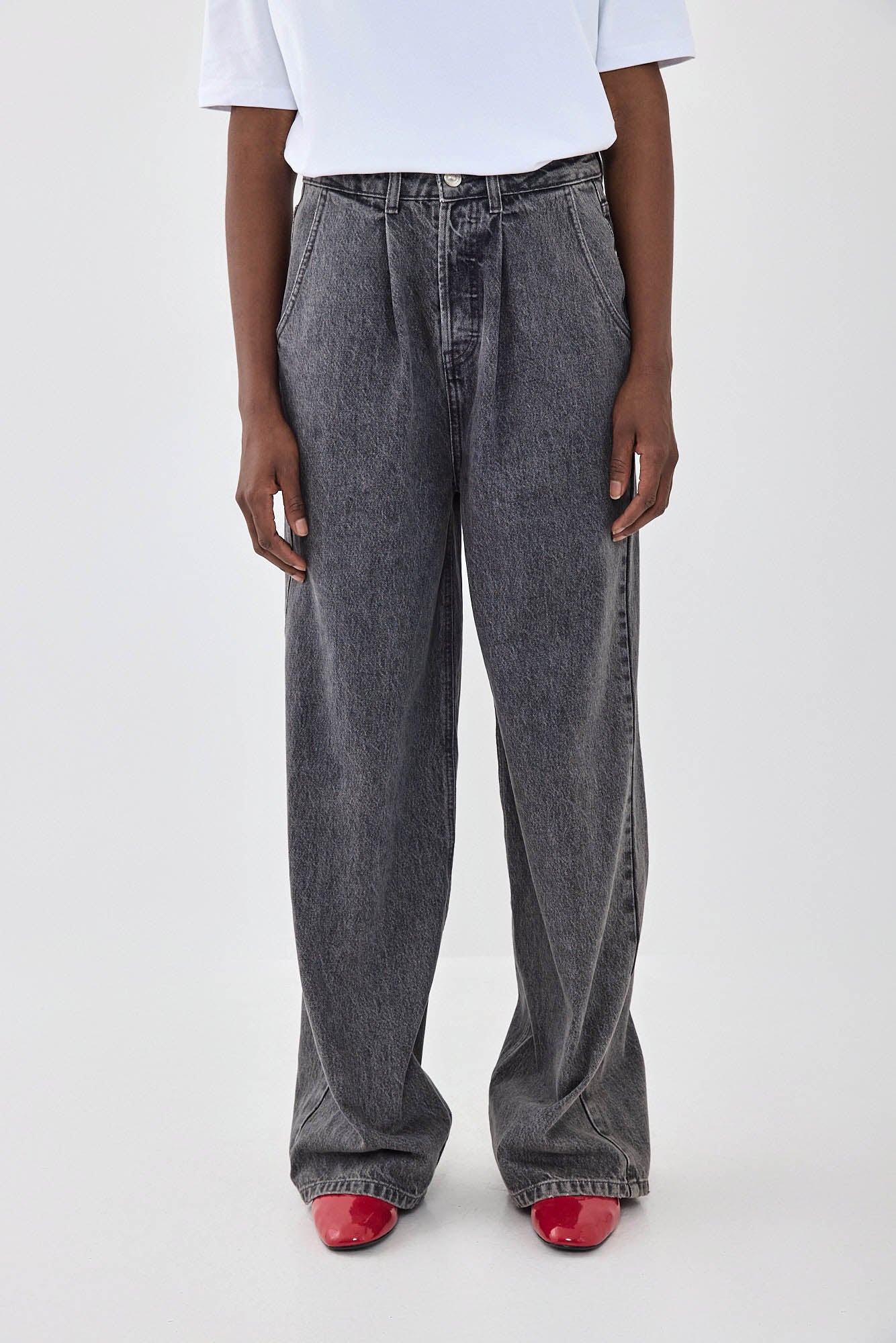 No.12| Limited Edition High Rise Super Wide Denim - Image 2