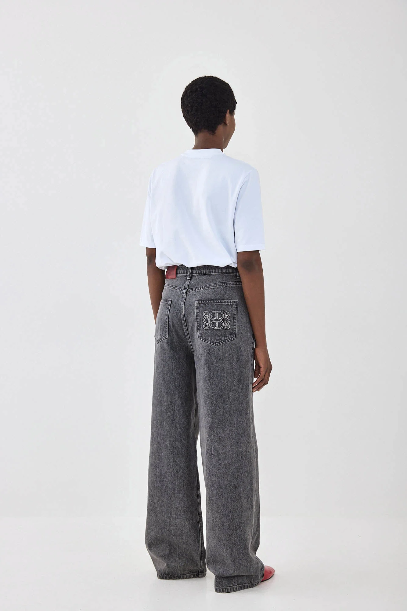 No.12| Limited Edition High Rise Super Wide Denim - Image 5