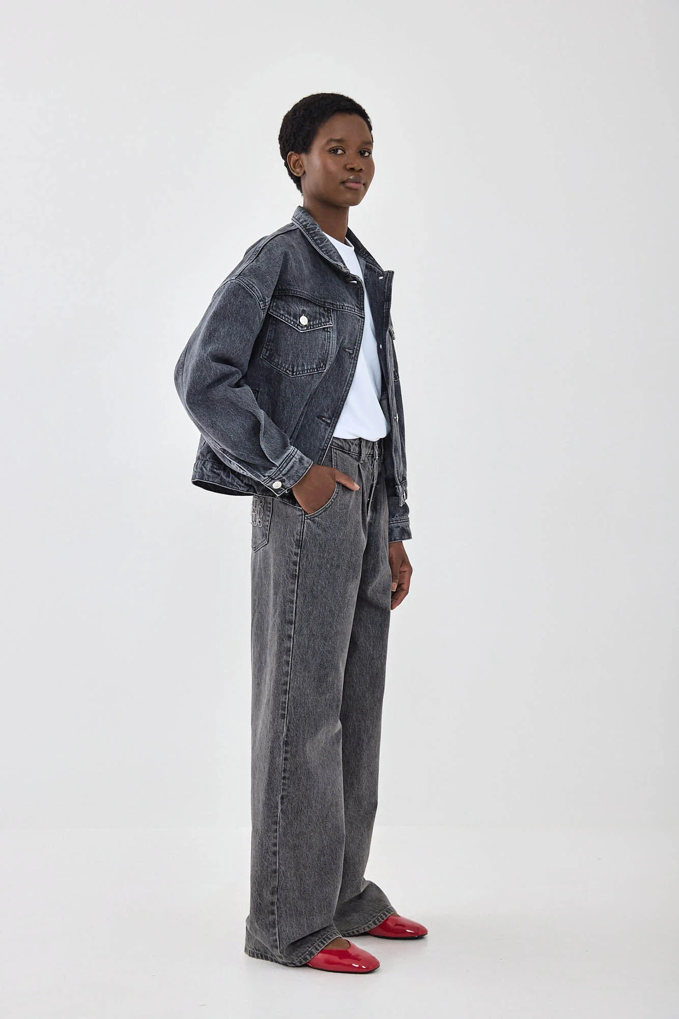 No.12| Limited Edition High Rise Super Wide Denim - Image 9