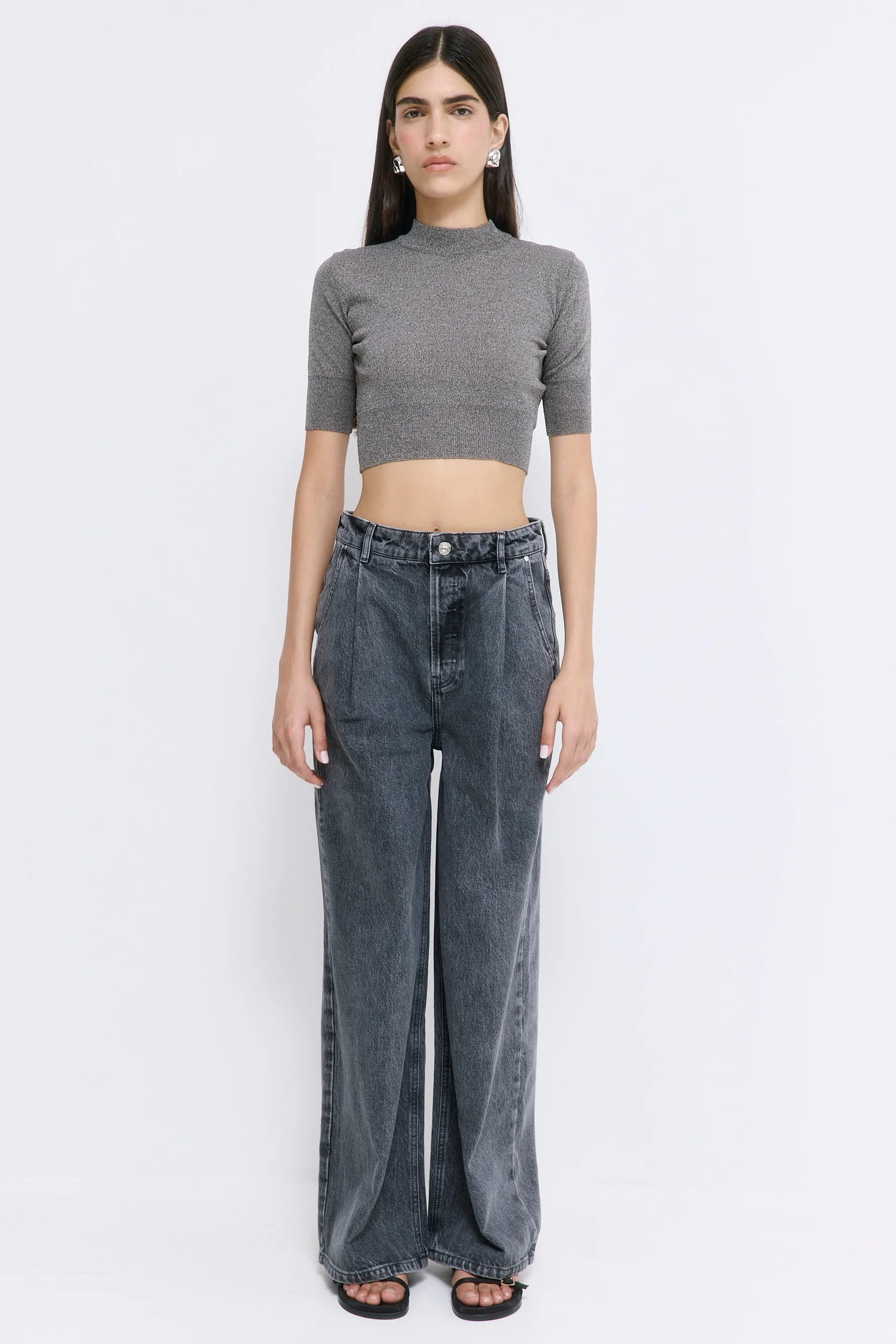 No.12| High Rise Super Wide Denim