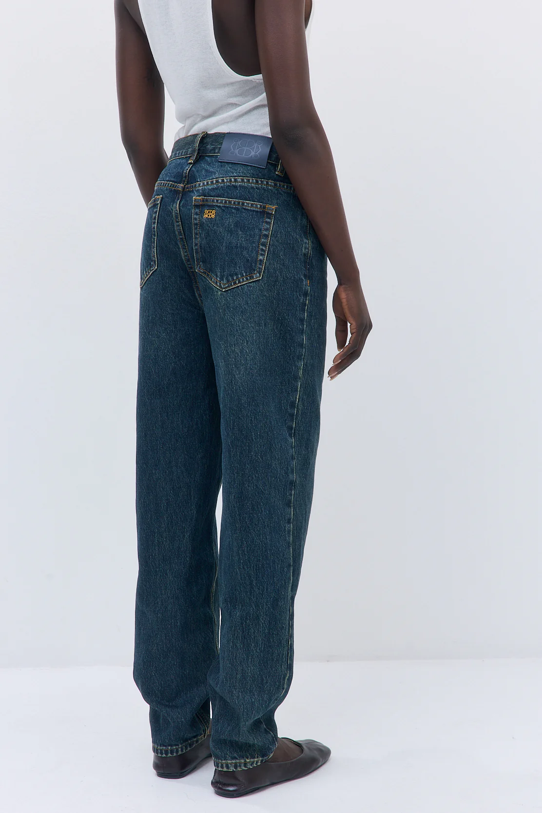 No.13| High Rise Tapered Balloon Denim - Image 5