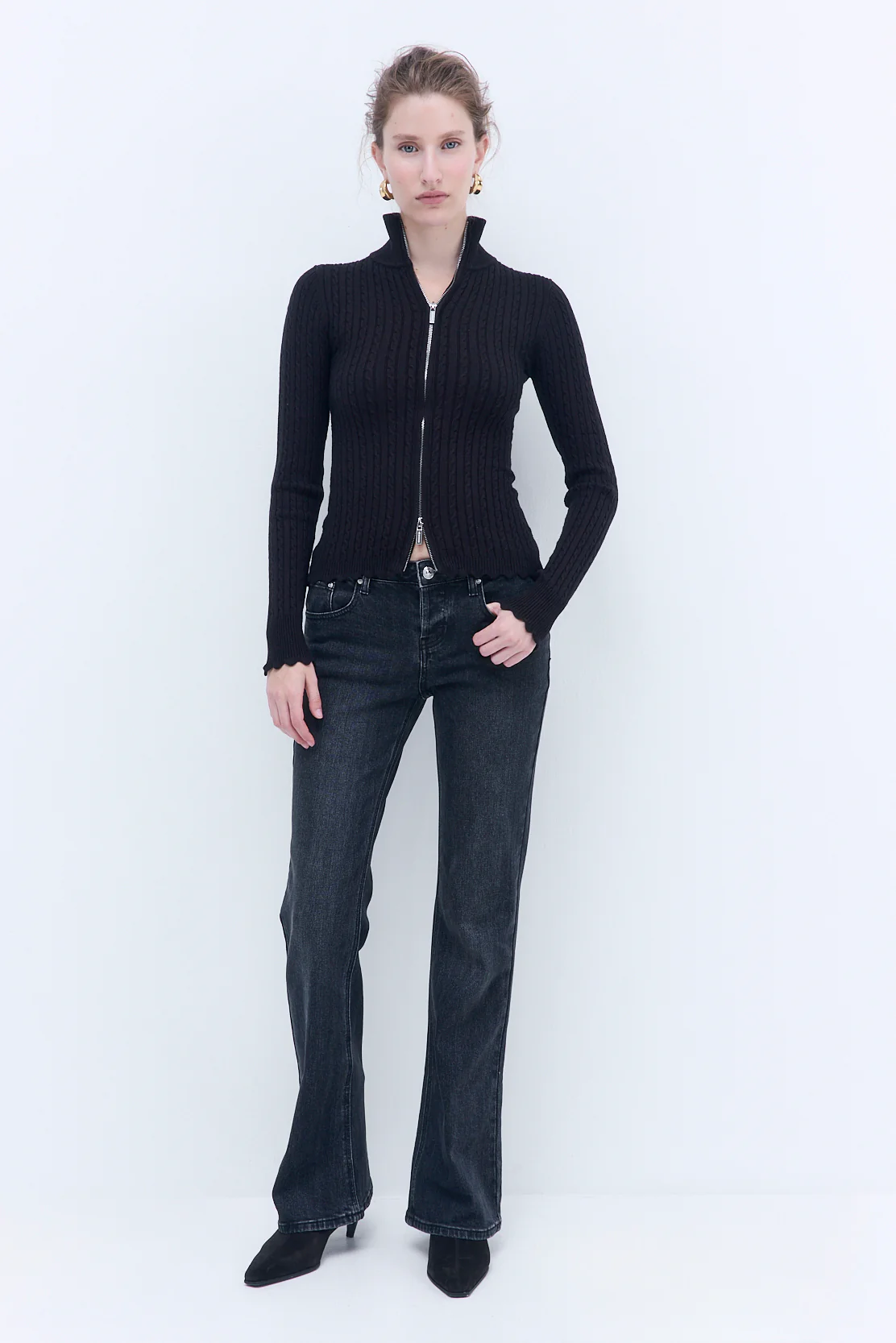 No.17| Mid Rise Bootcut Denim - Image 3