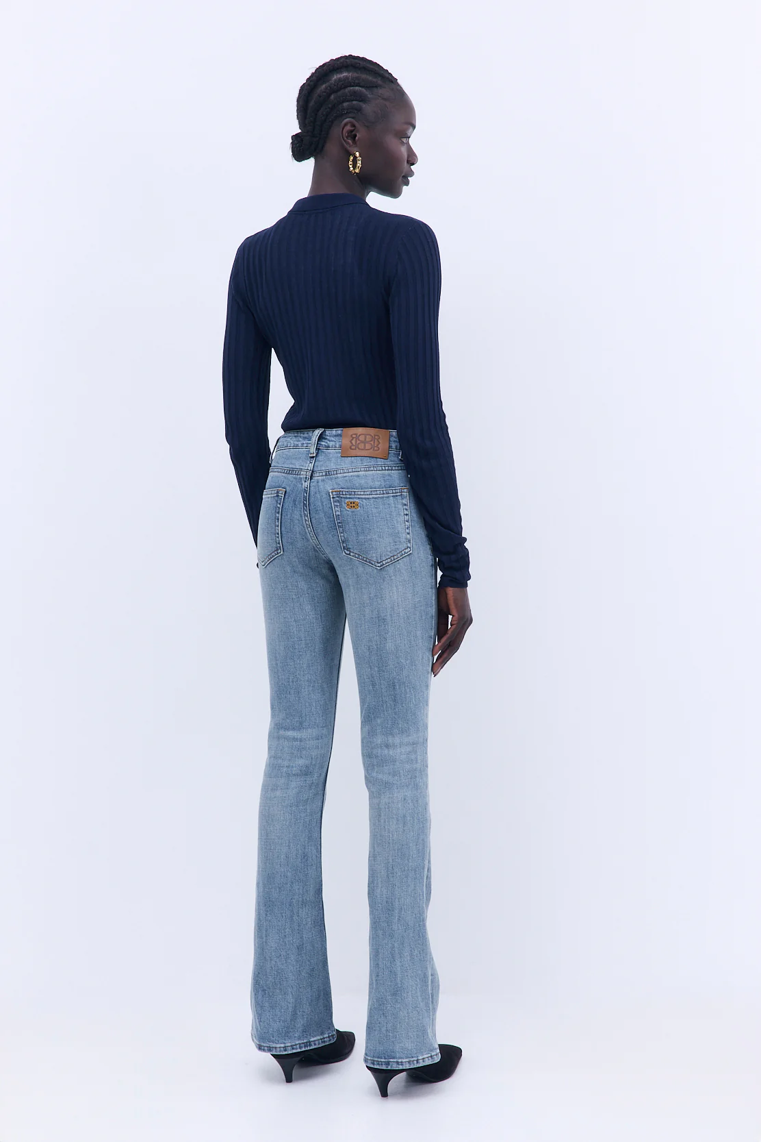 No.17| Mid Rise Bootcut Denim - Image 3